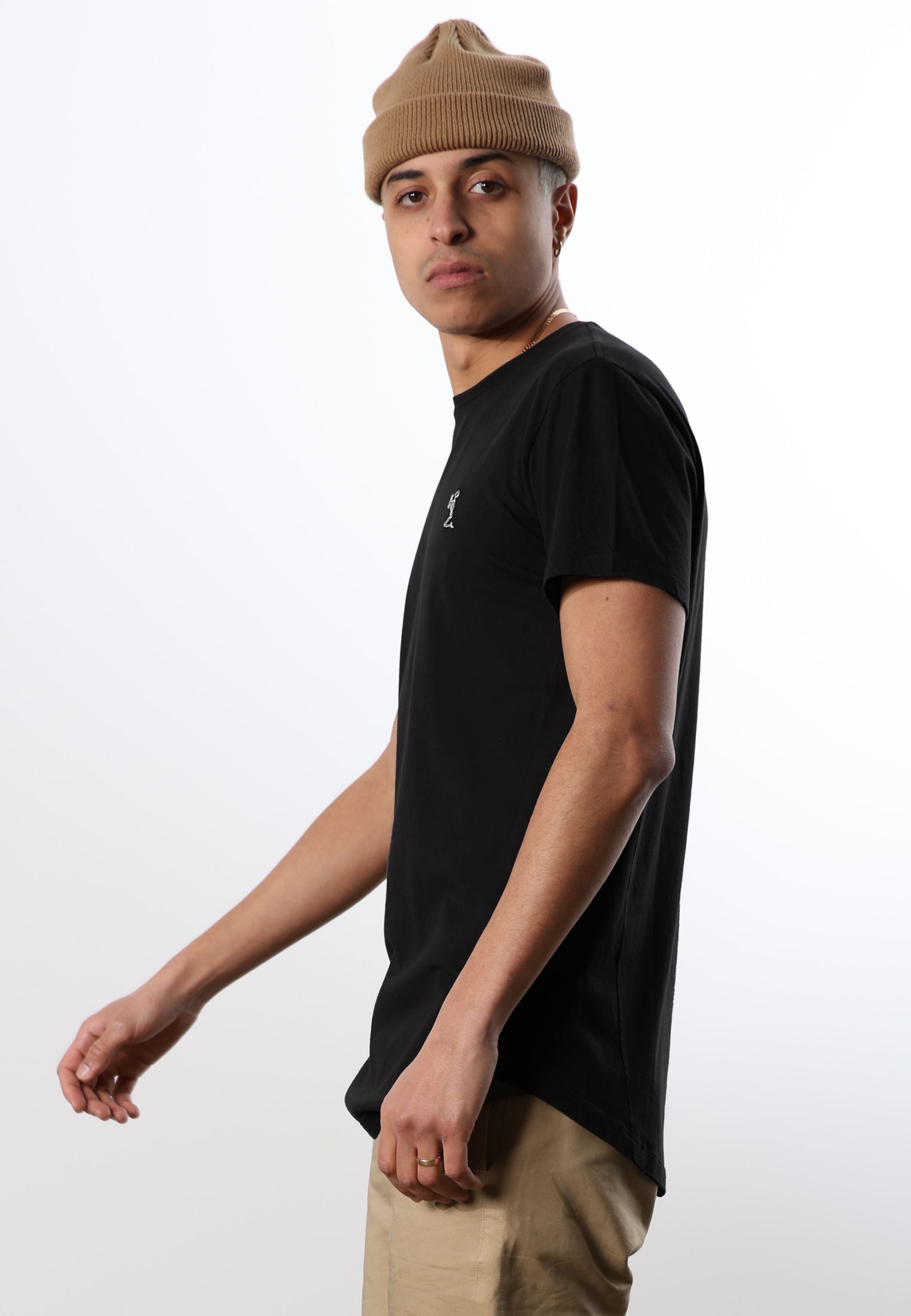 CURVE ORGANIC T-SHIRT BLACK