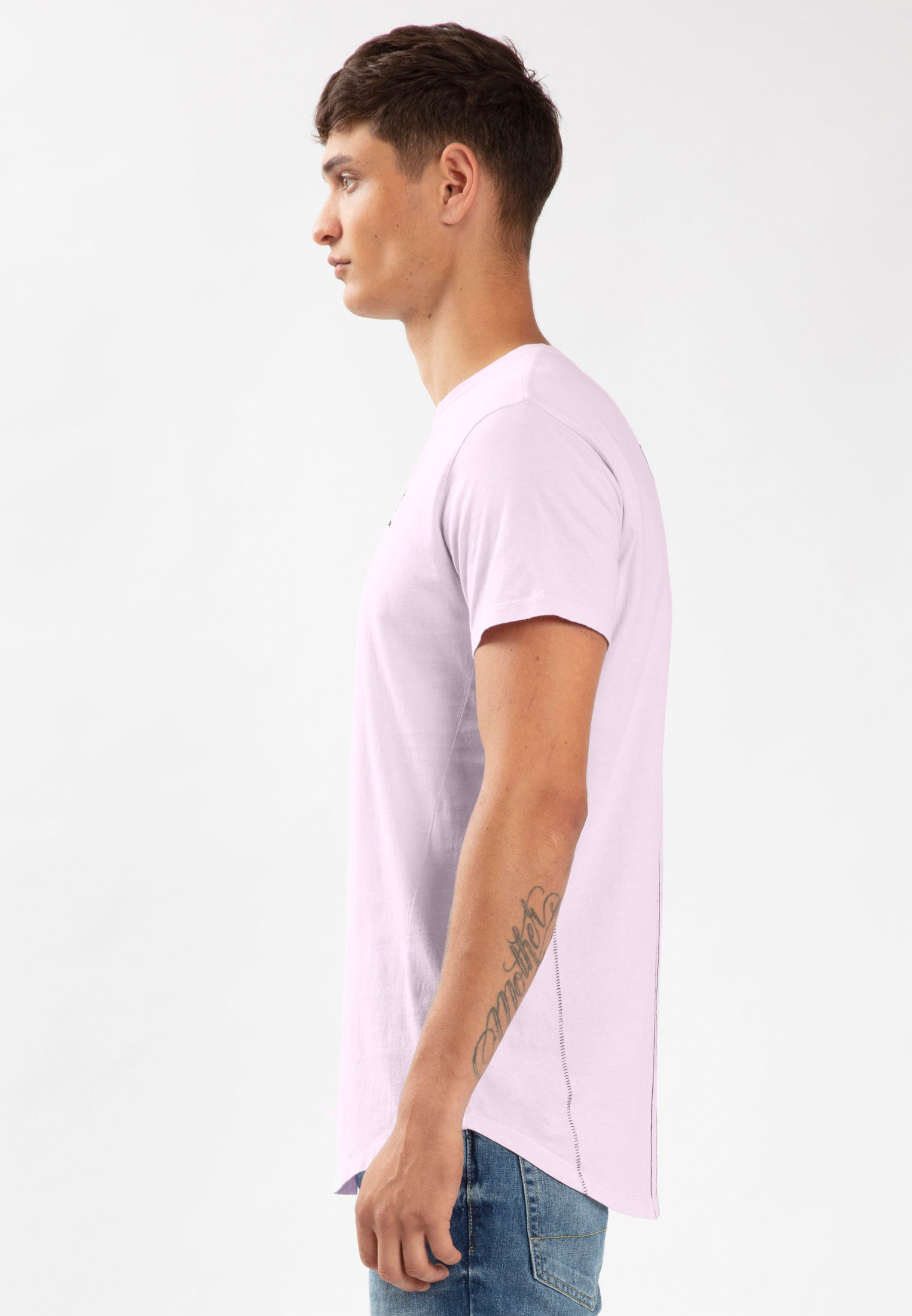 RELIGION Curve Organic Lavender T-Shirt