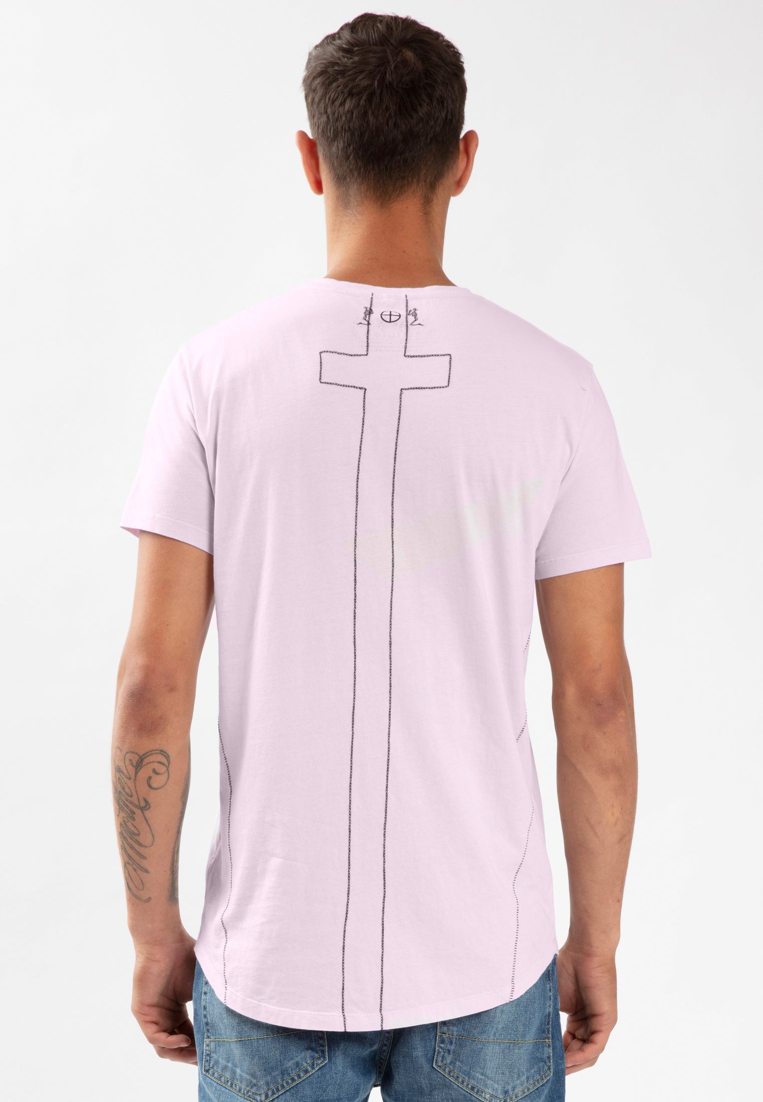 RELIGION Curve Organic Lavender T-Shirt