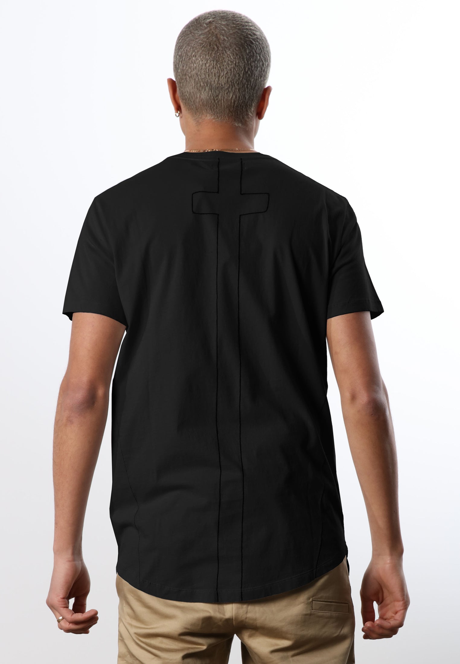 ESSENTIAL BIG SKELETON BLACK T-SHIRT