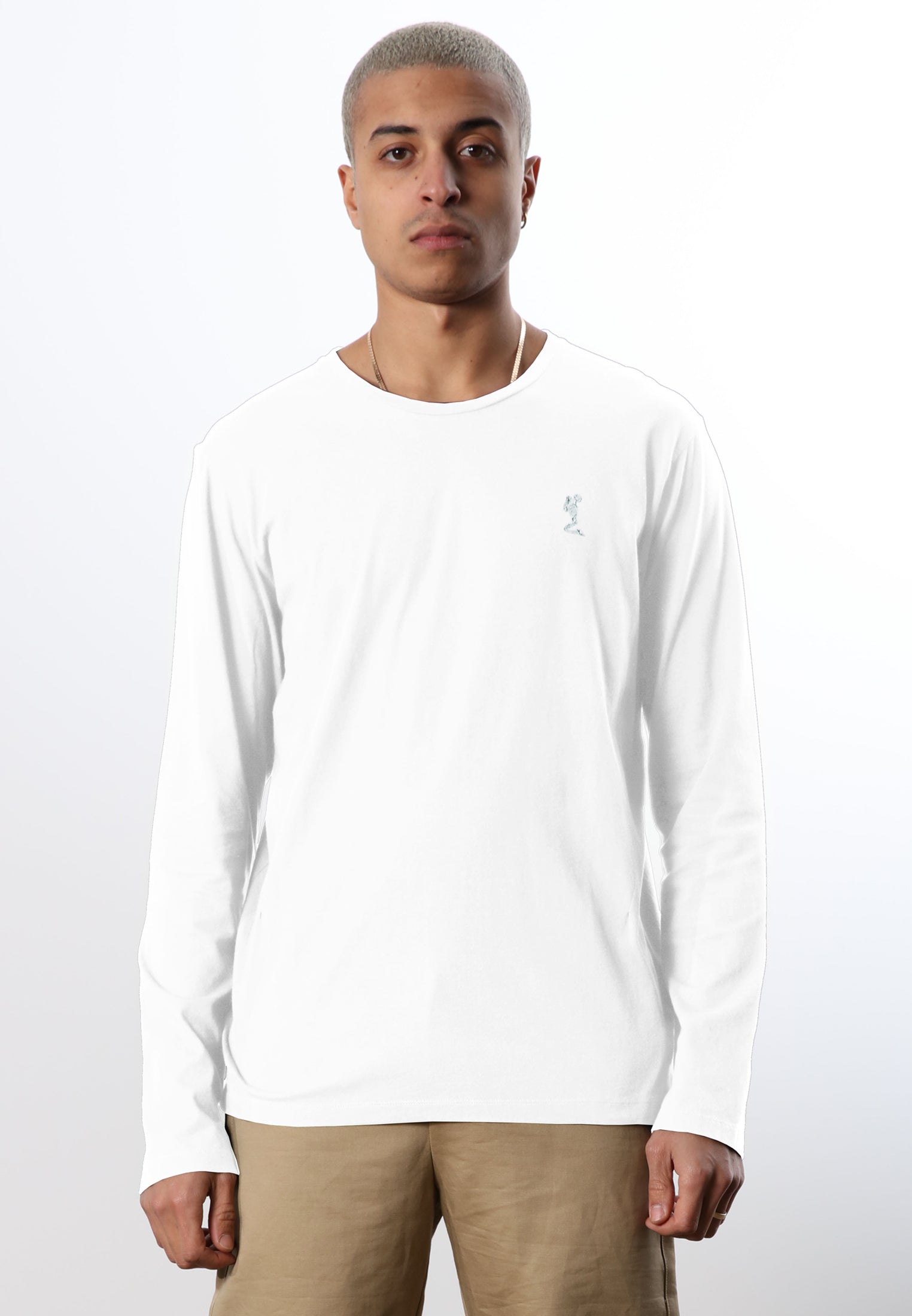 CORE LS ORGANIC T-SHIRT WHITE