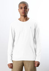 CORE LS ORGANIC T-SHIRT WHITE