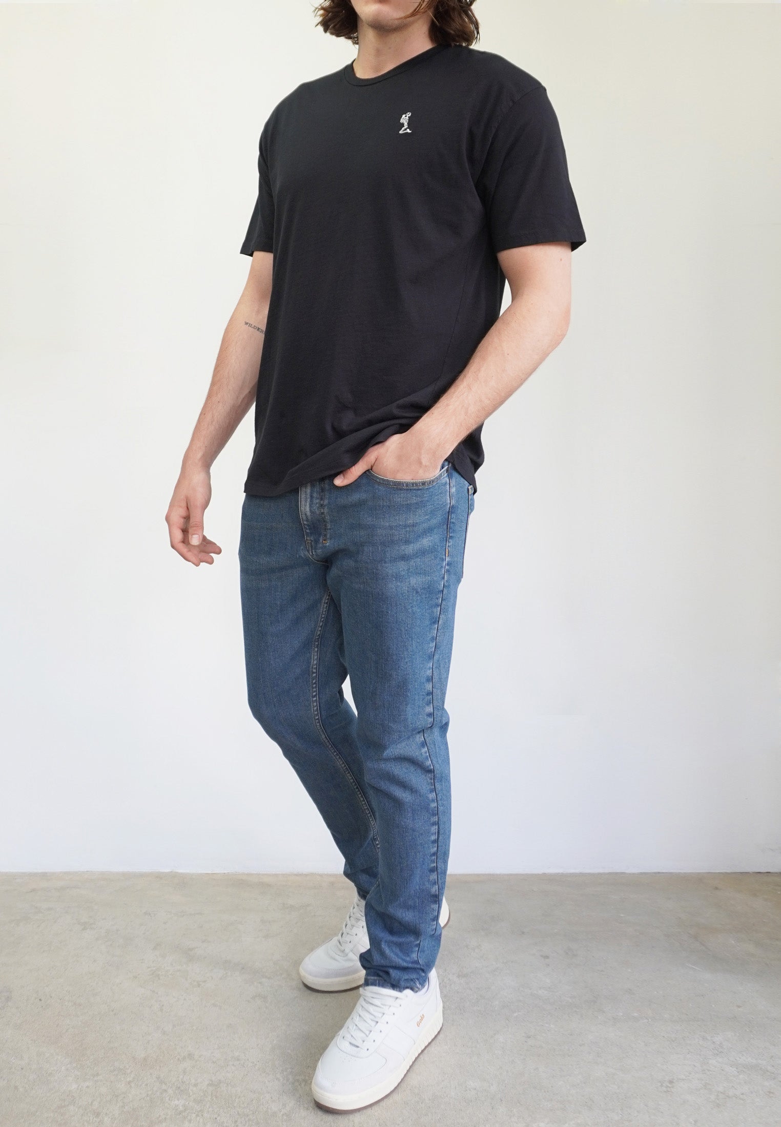 SKATE T-SHIRT BLACK