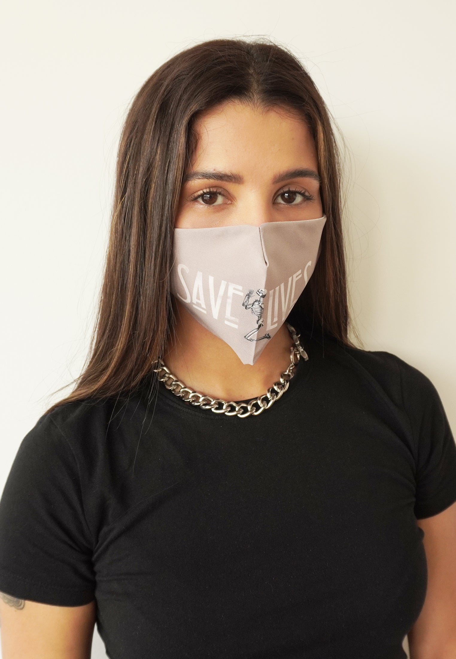 RELIGION Face Mask Save Lives Khaki