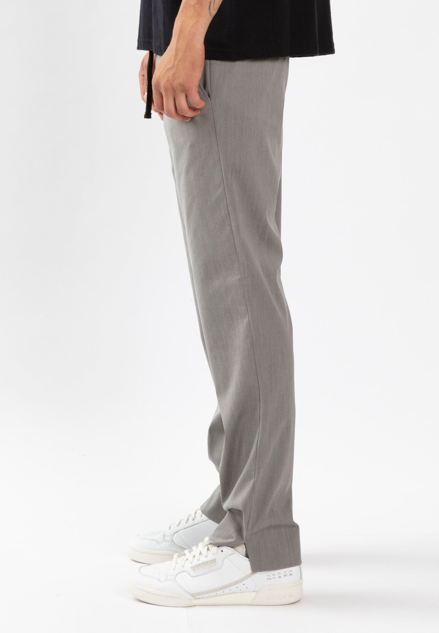 SPLIT PANTS GREY