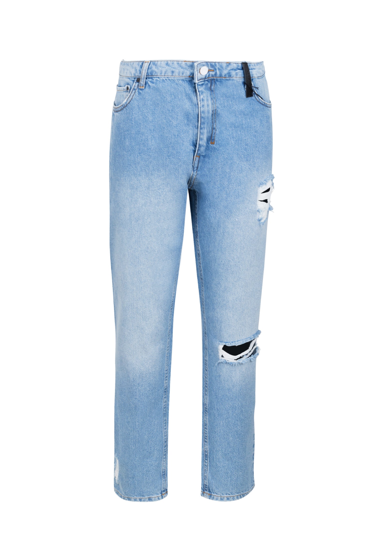 RELIGION Kick Straight Leg Cut Blue Jeans