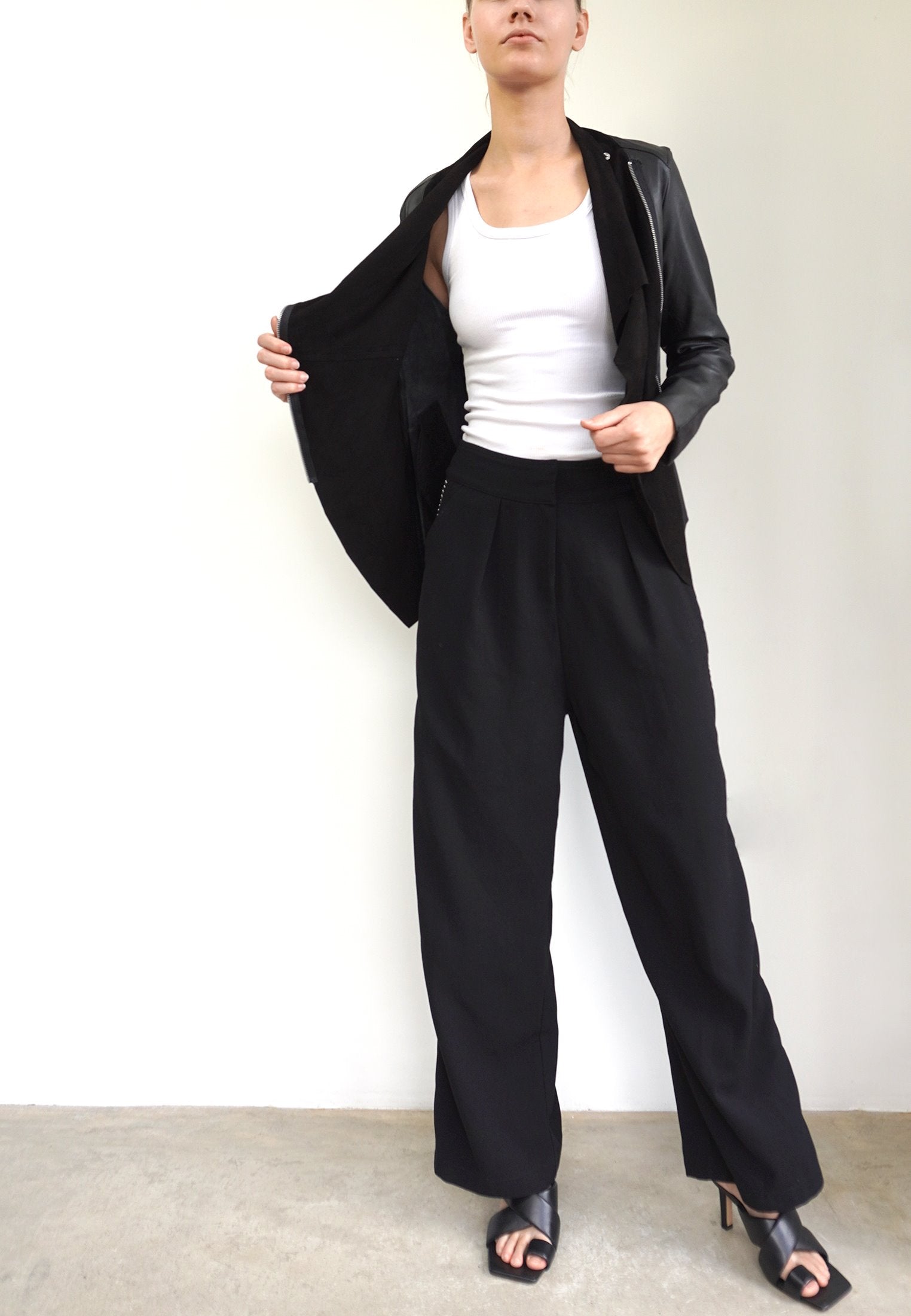 PUBLICISED LEATHER JACKET