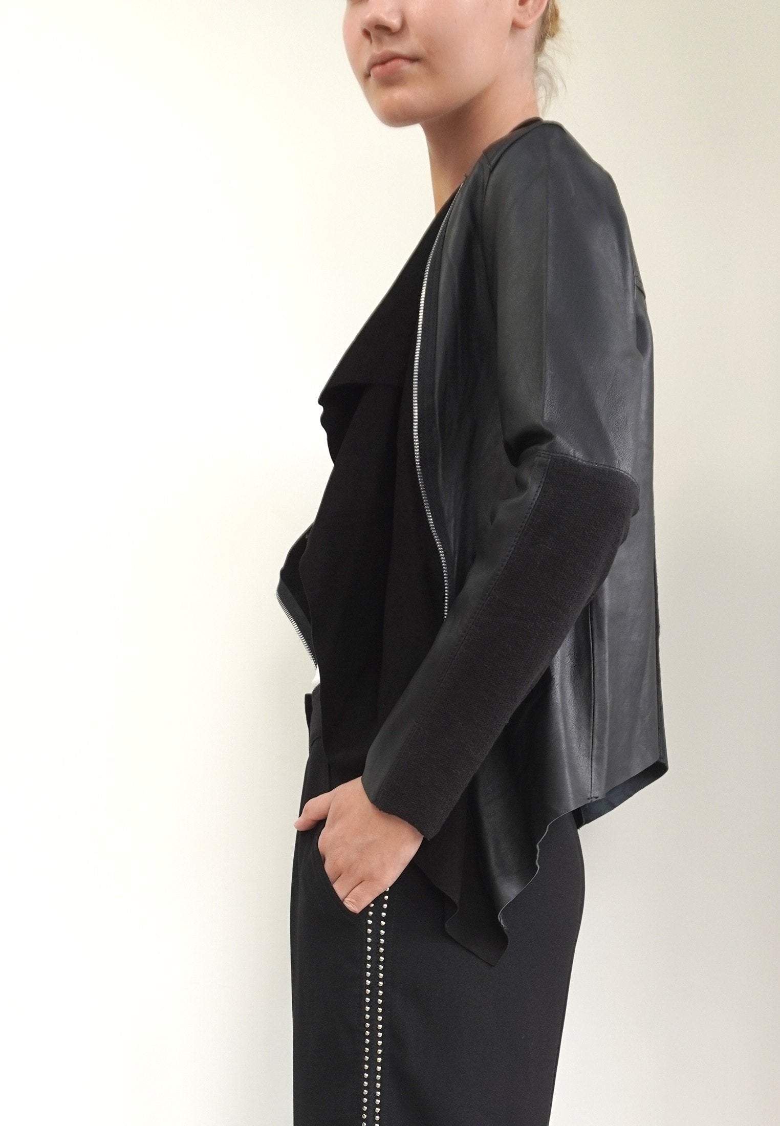 PUBLICISED LEATHER JACKET