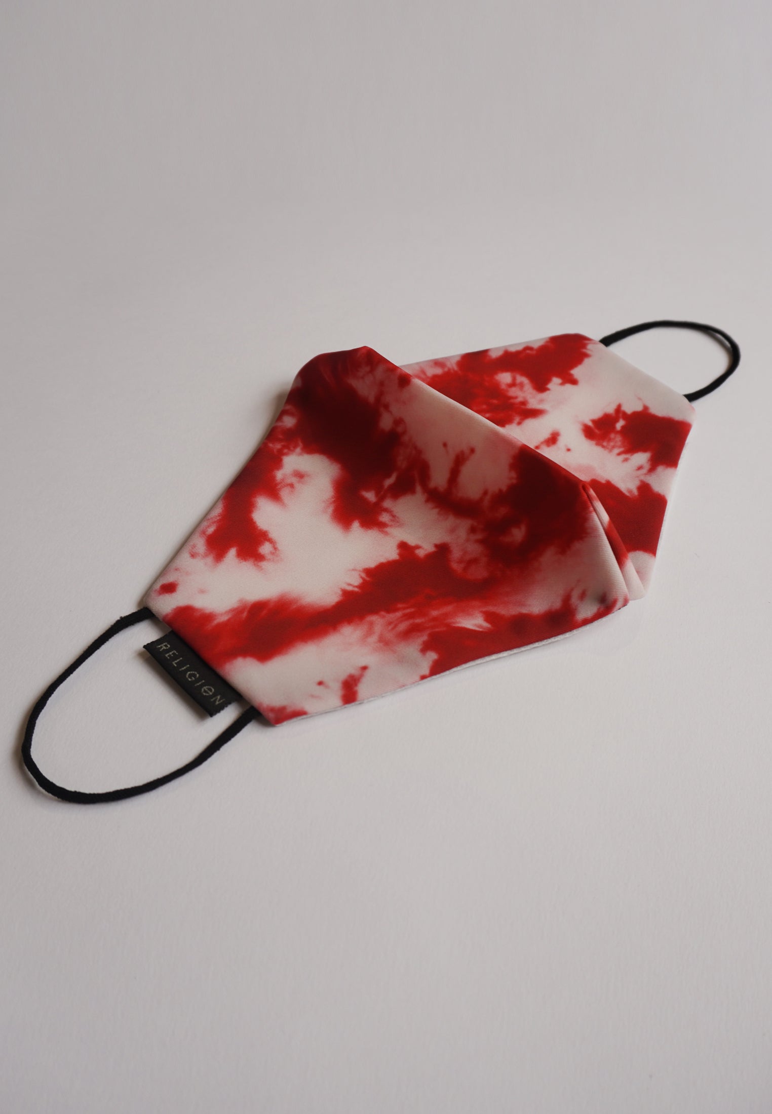 RELIGION Face Mask Tie Dye Red