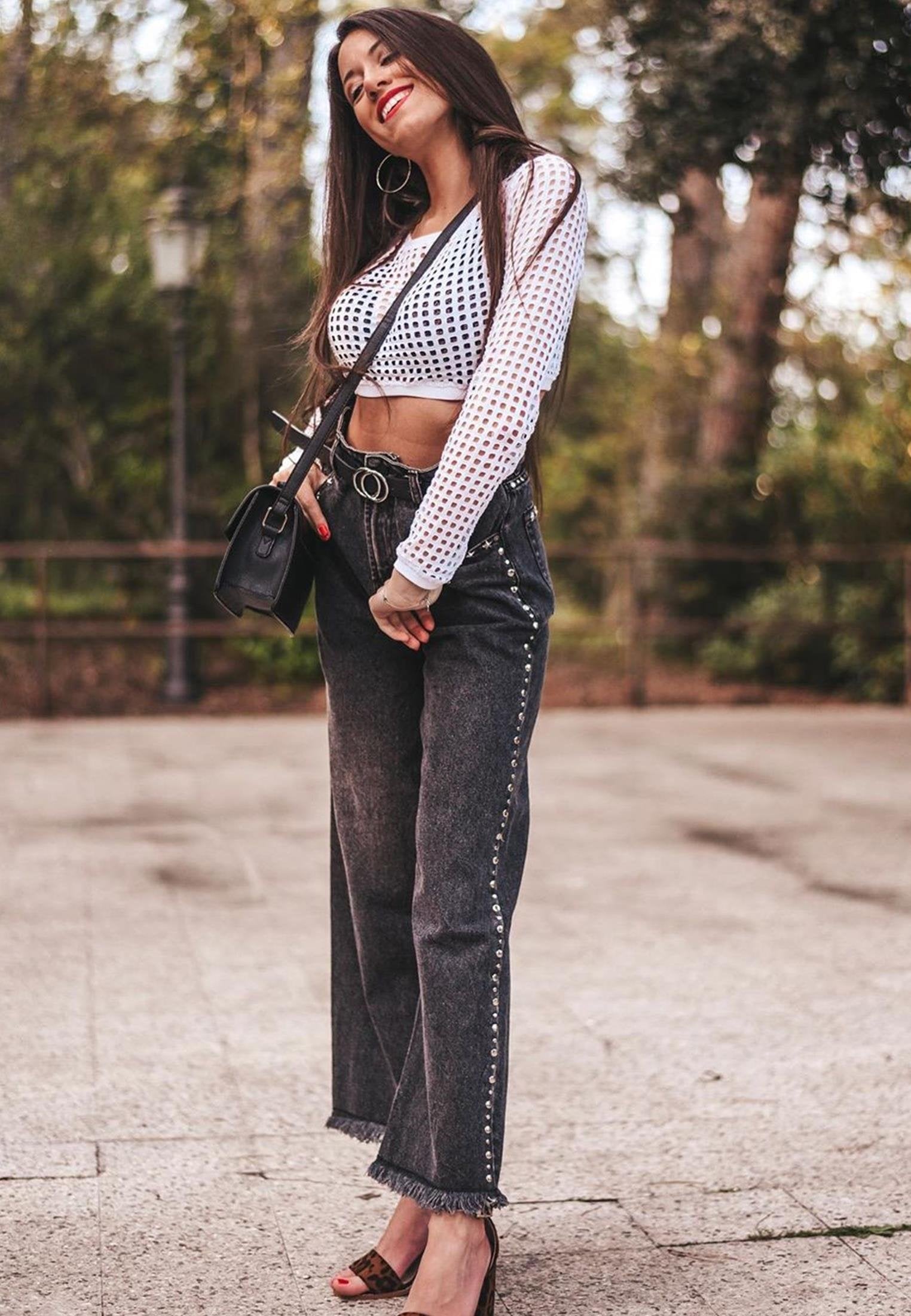 RELIGION Motive High Waisted Denim Jeans