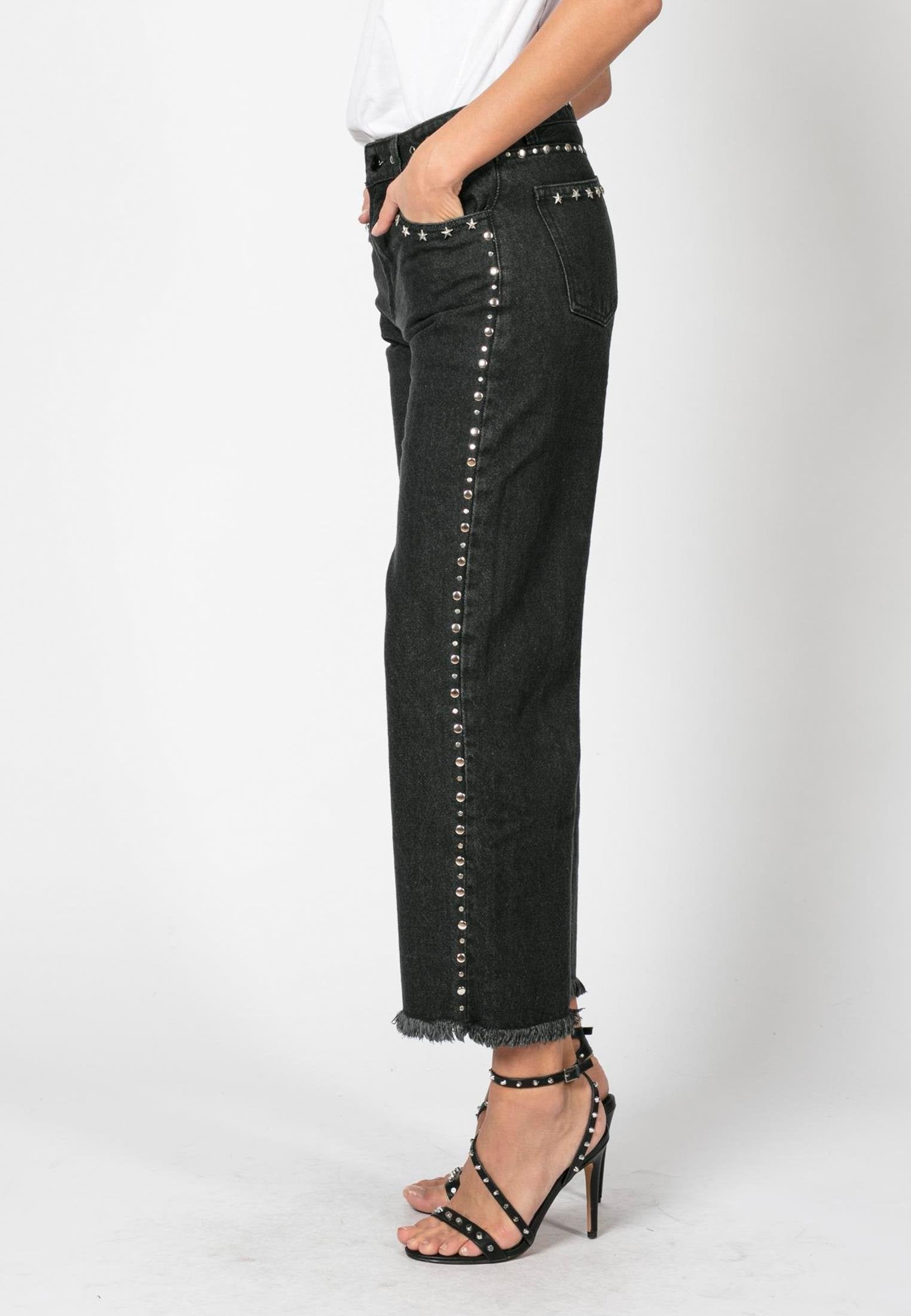 RELIGION Motive High Waisted Denim Jeans