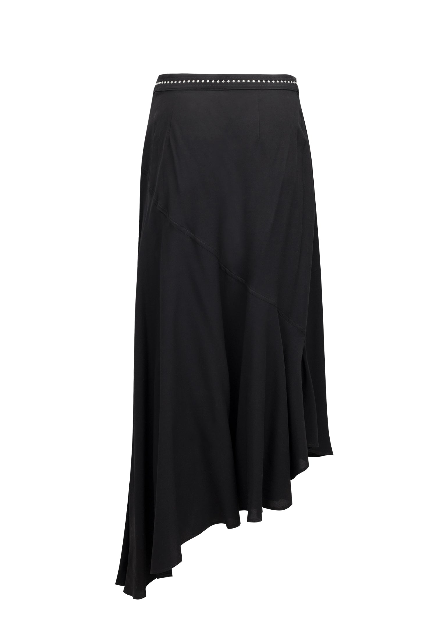 RELIGION Precious Black Maxi Skirt