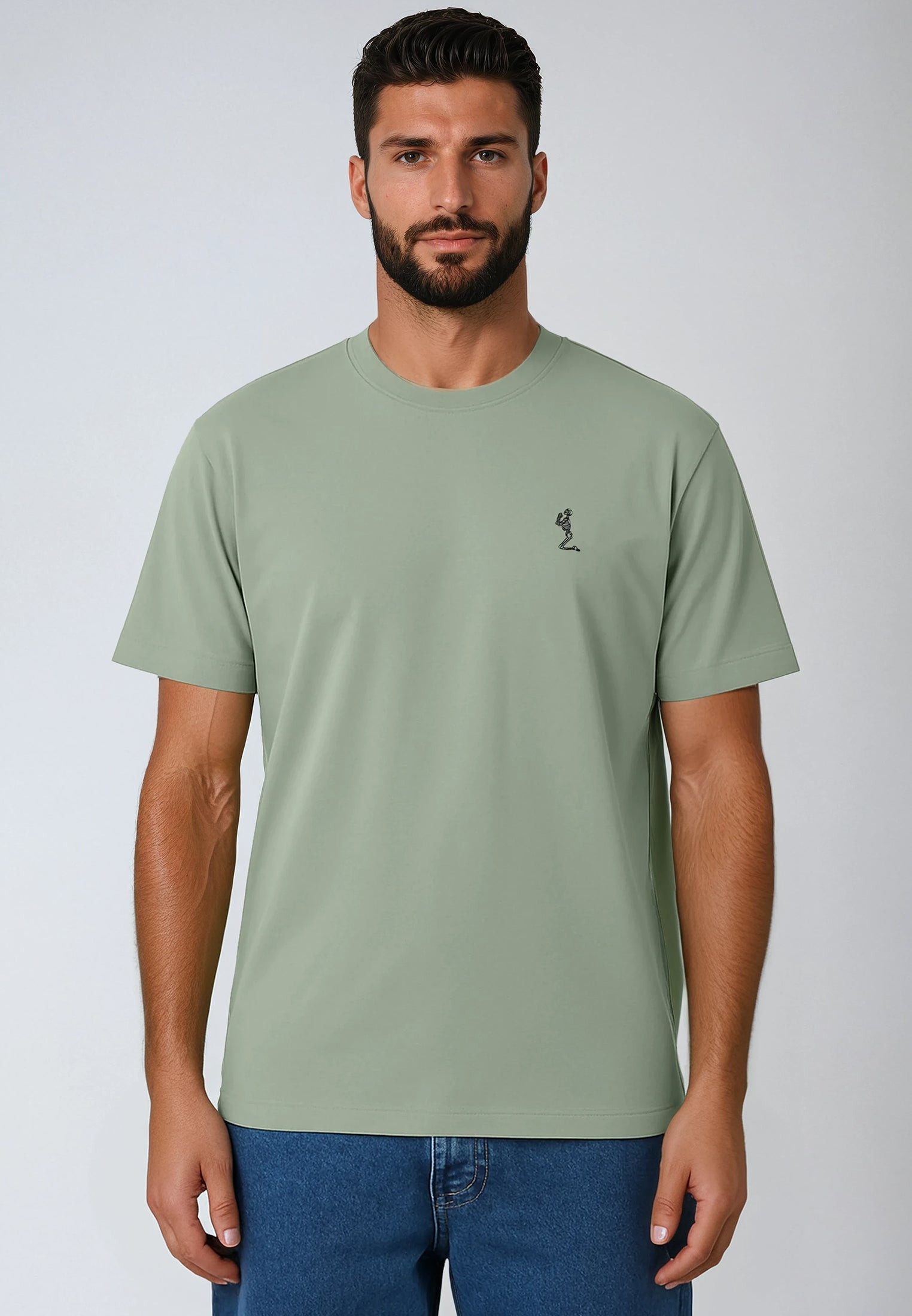 ESSENTIAL CORE SOFT KHAKI T-SHIRT