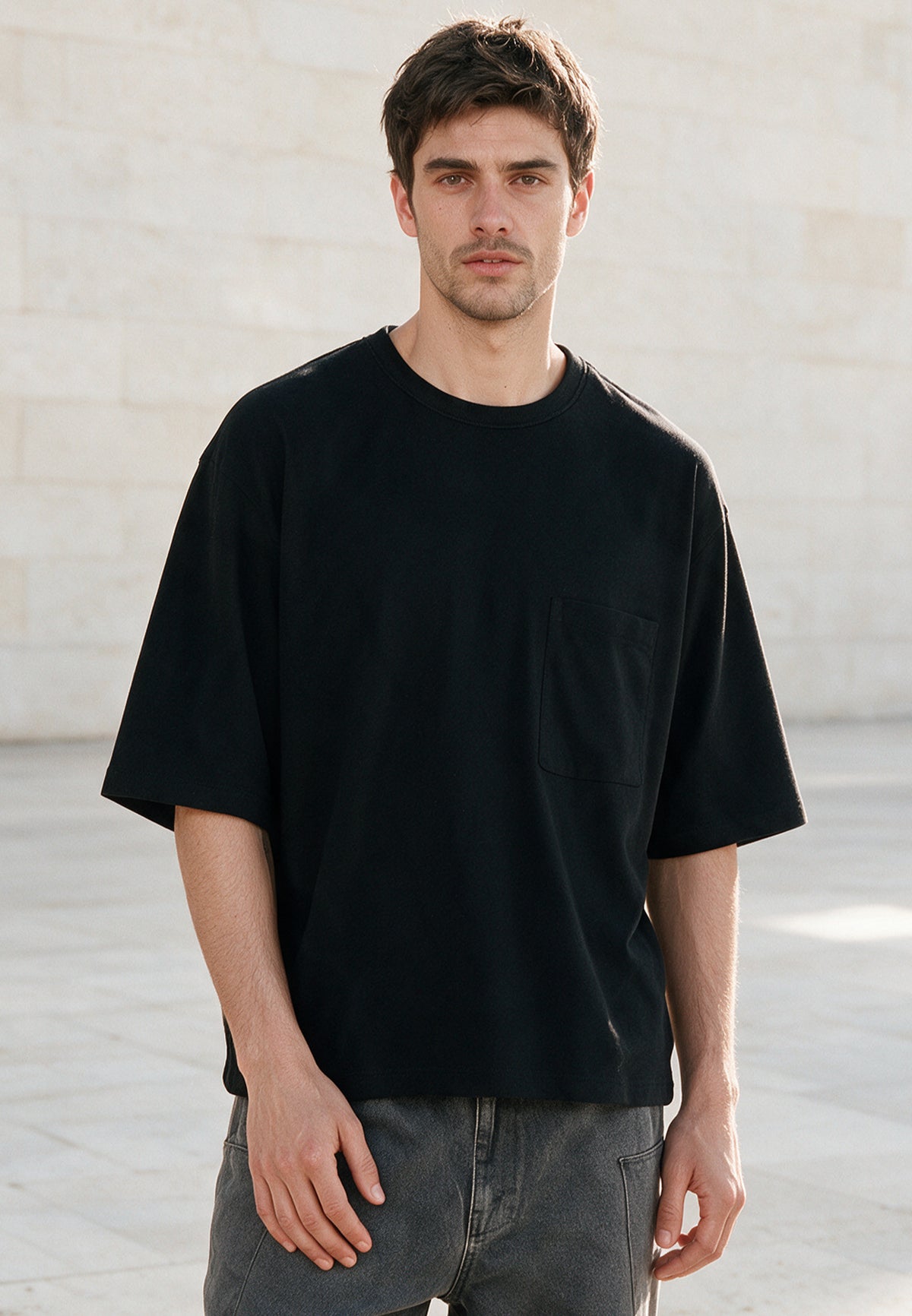 BOXY T-SHIRT BLACK