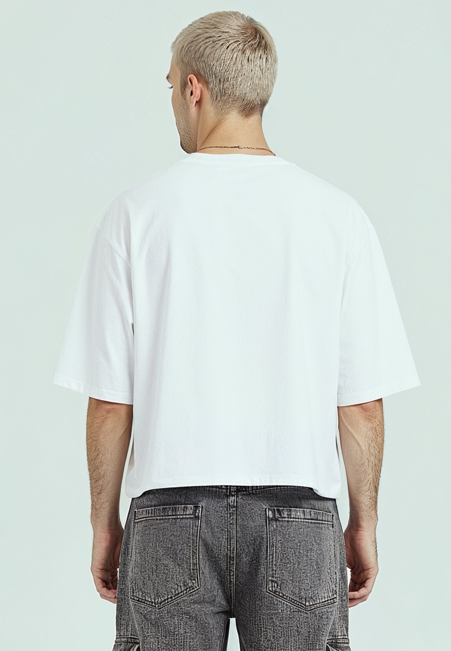 SOUTH DAKOTA CROP T-SHIRT WHITE