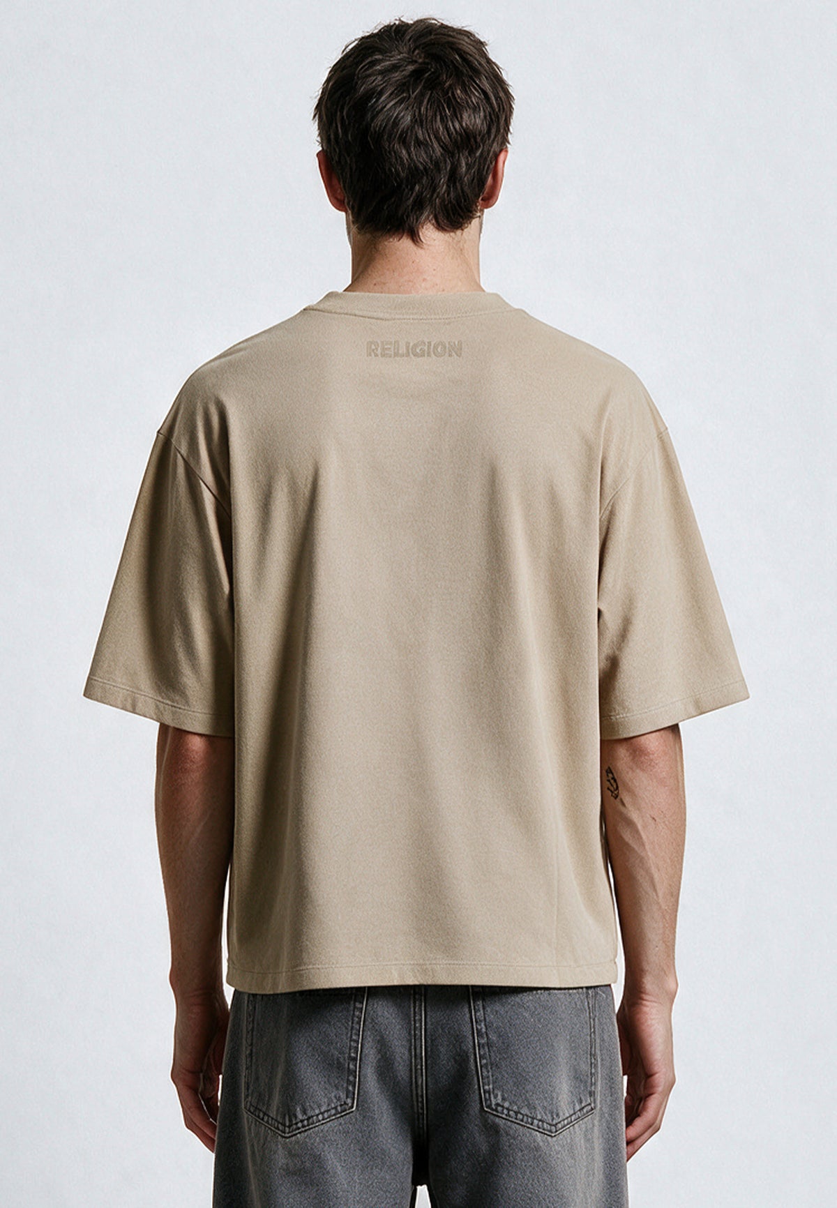 BOXY T-SHIRT KHAKI