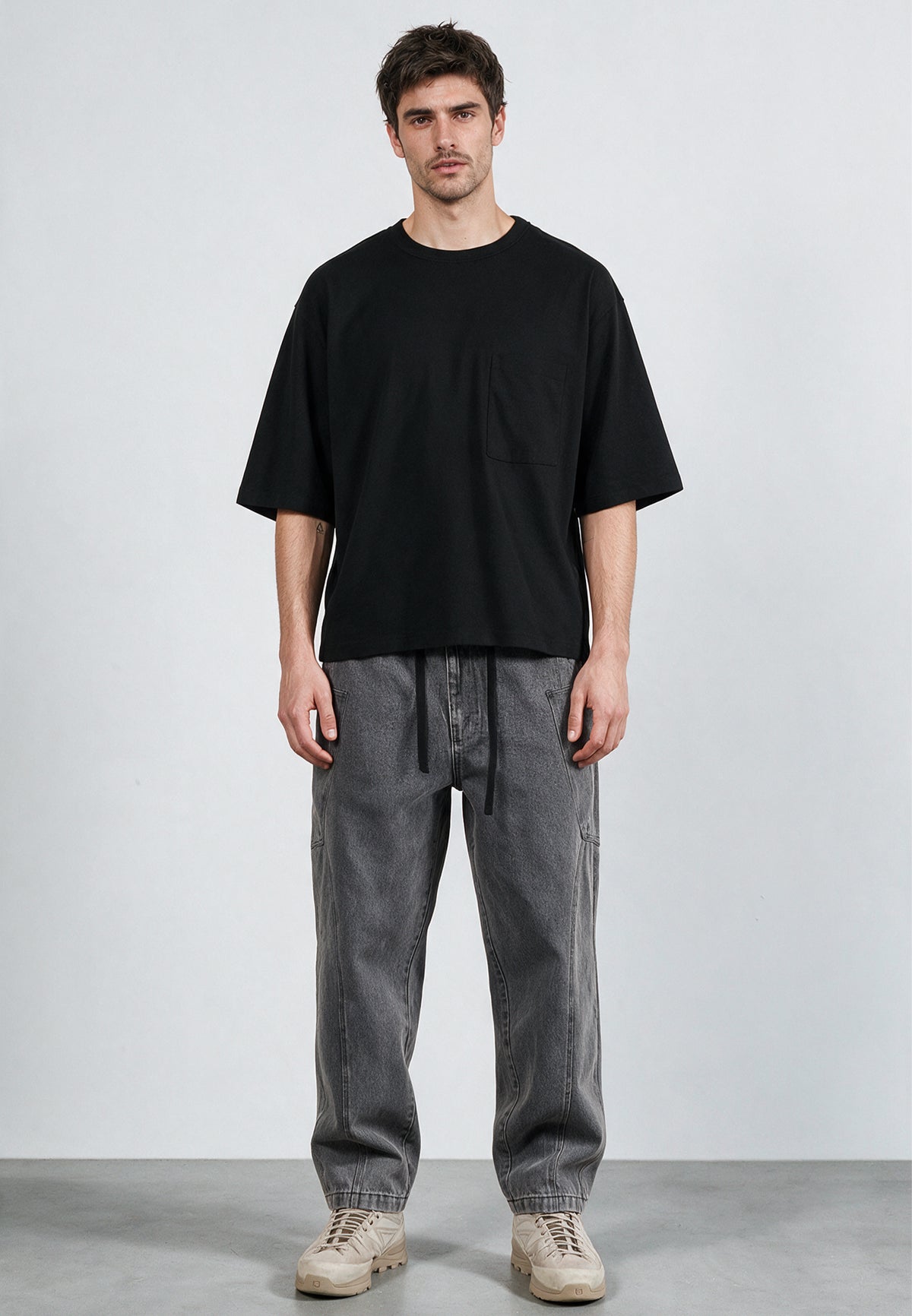 BOXY T-SHIRT BLACK