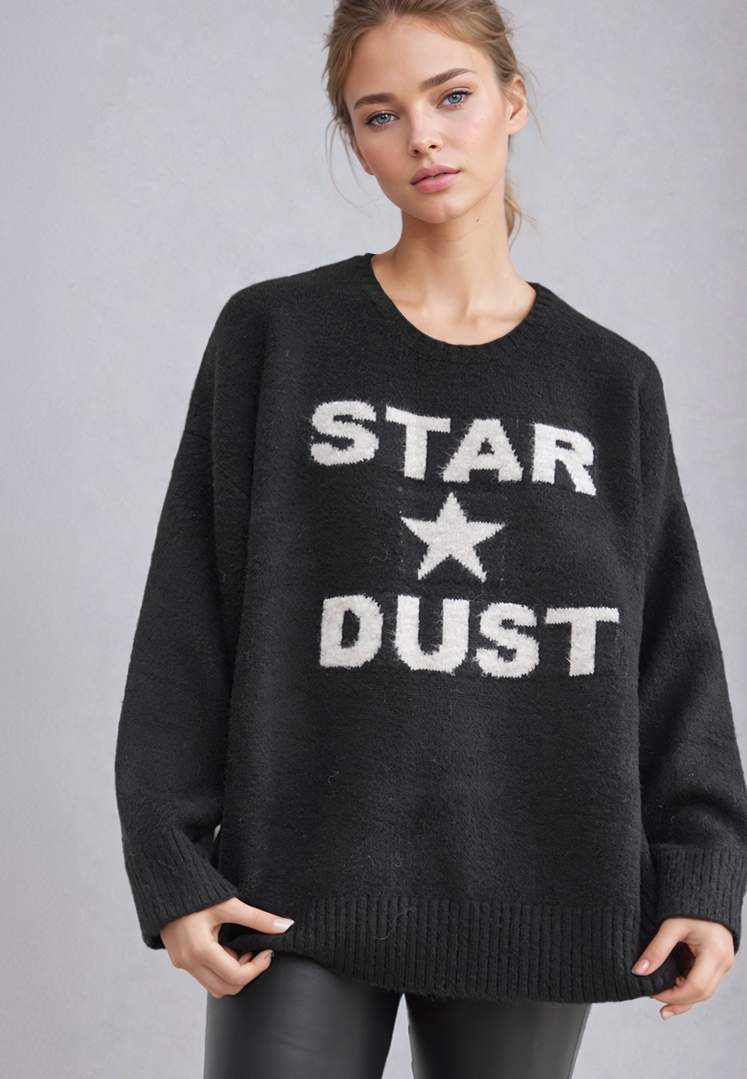 STARDUST JUMPER BLACK