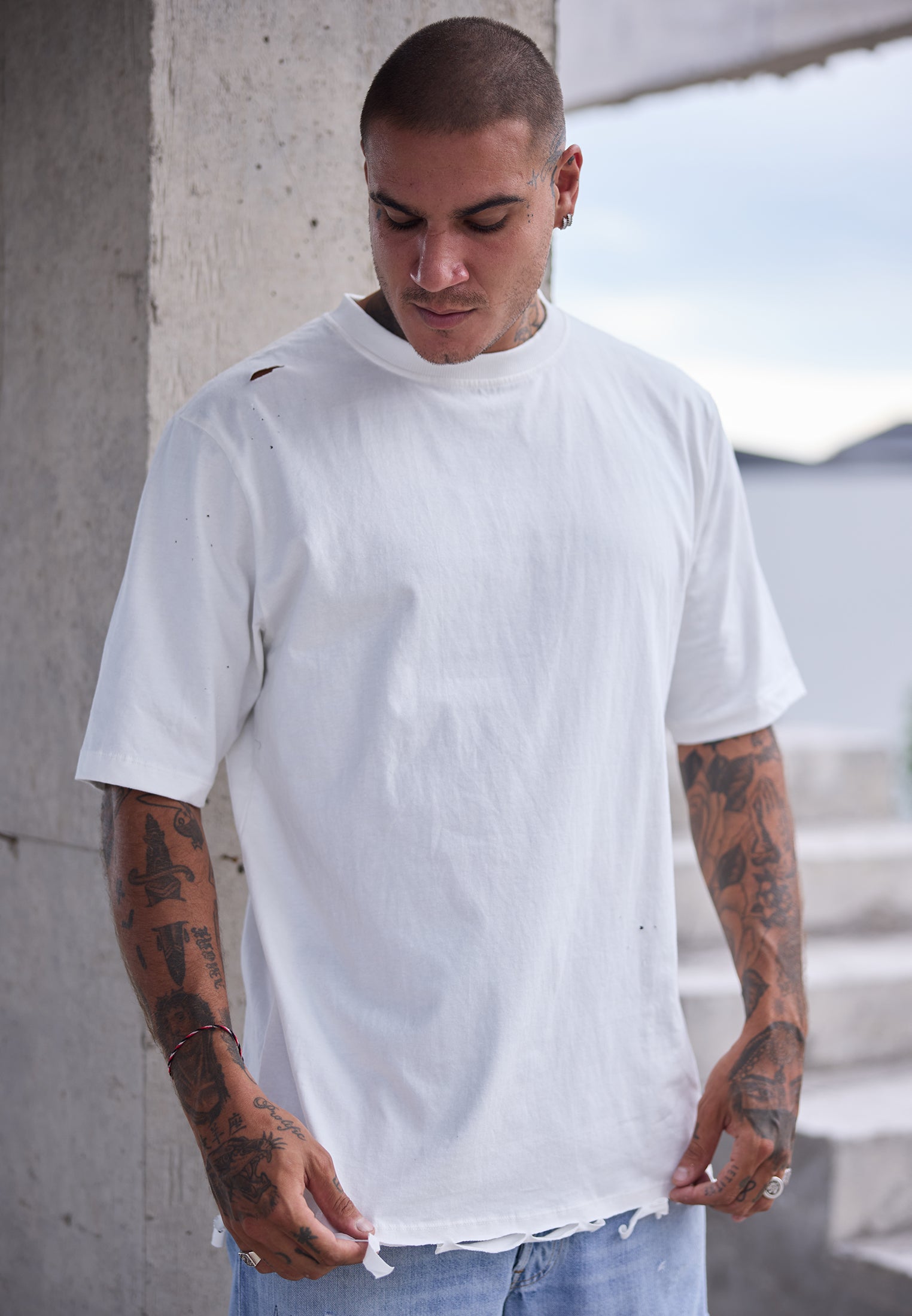 BP ARMY T-SHIRT OFF WHITE