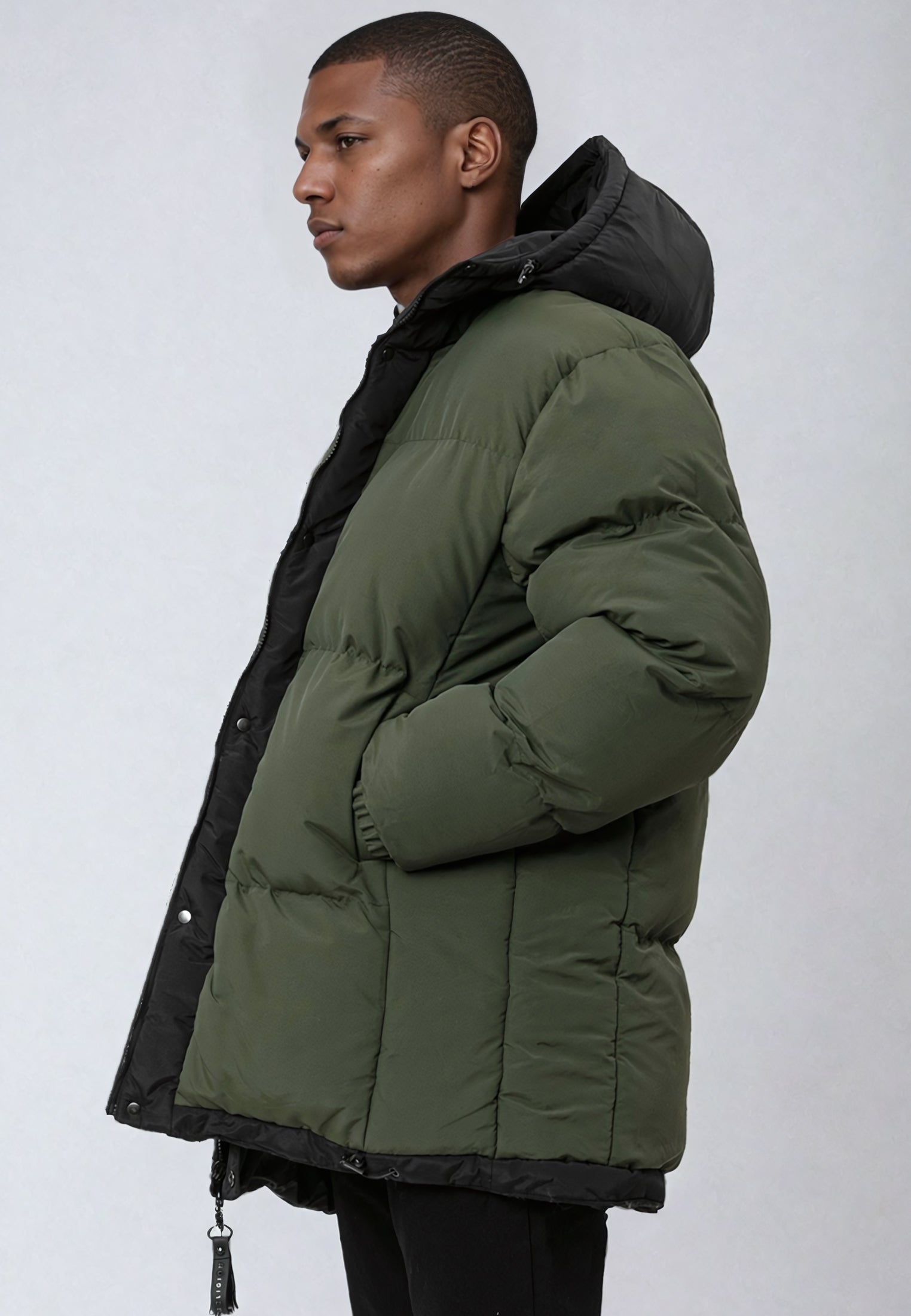 REVERSIBLE ALPINE COAT MILITARY OLIVE