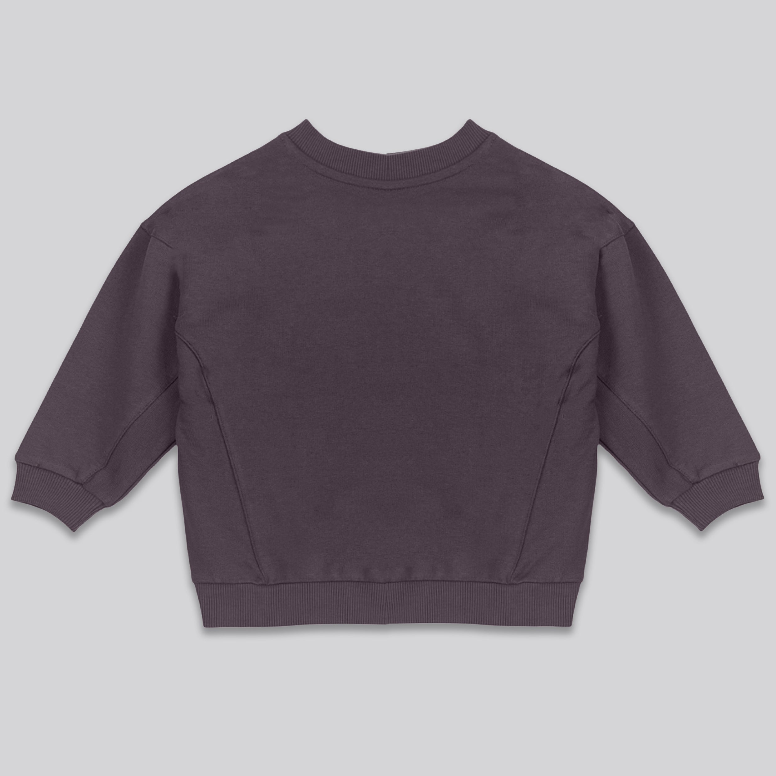 KIDS HOPEY OVERSIZED SWEATSHIRT MAUVE