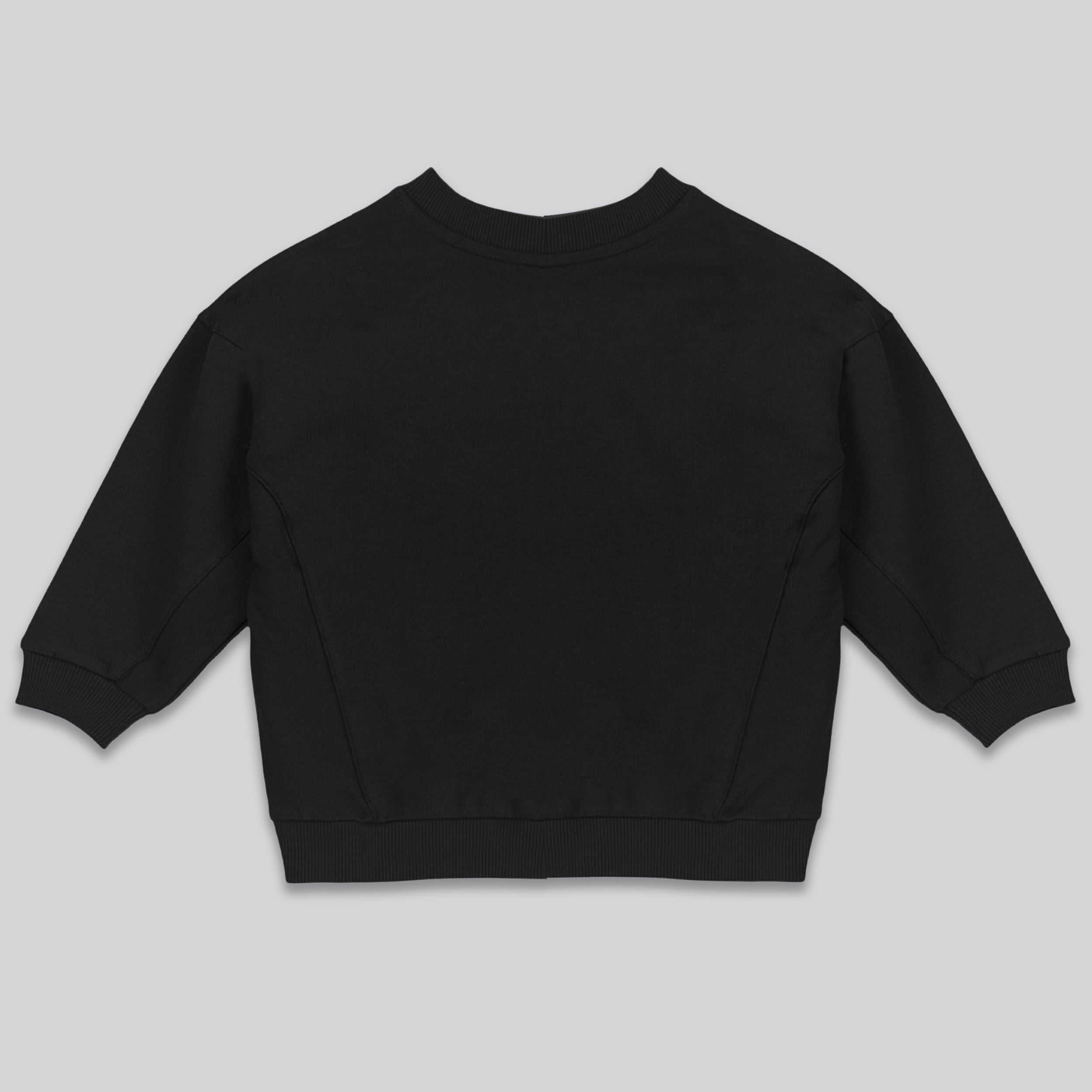 KIDS HOPEY OVERSIZED SWEATSHIRT BLACK