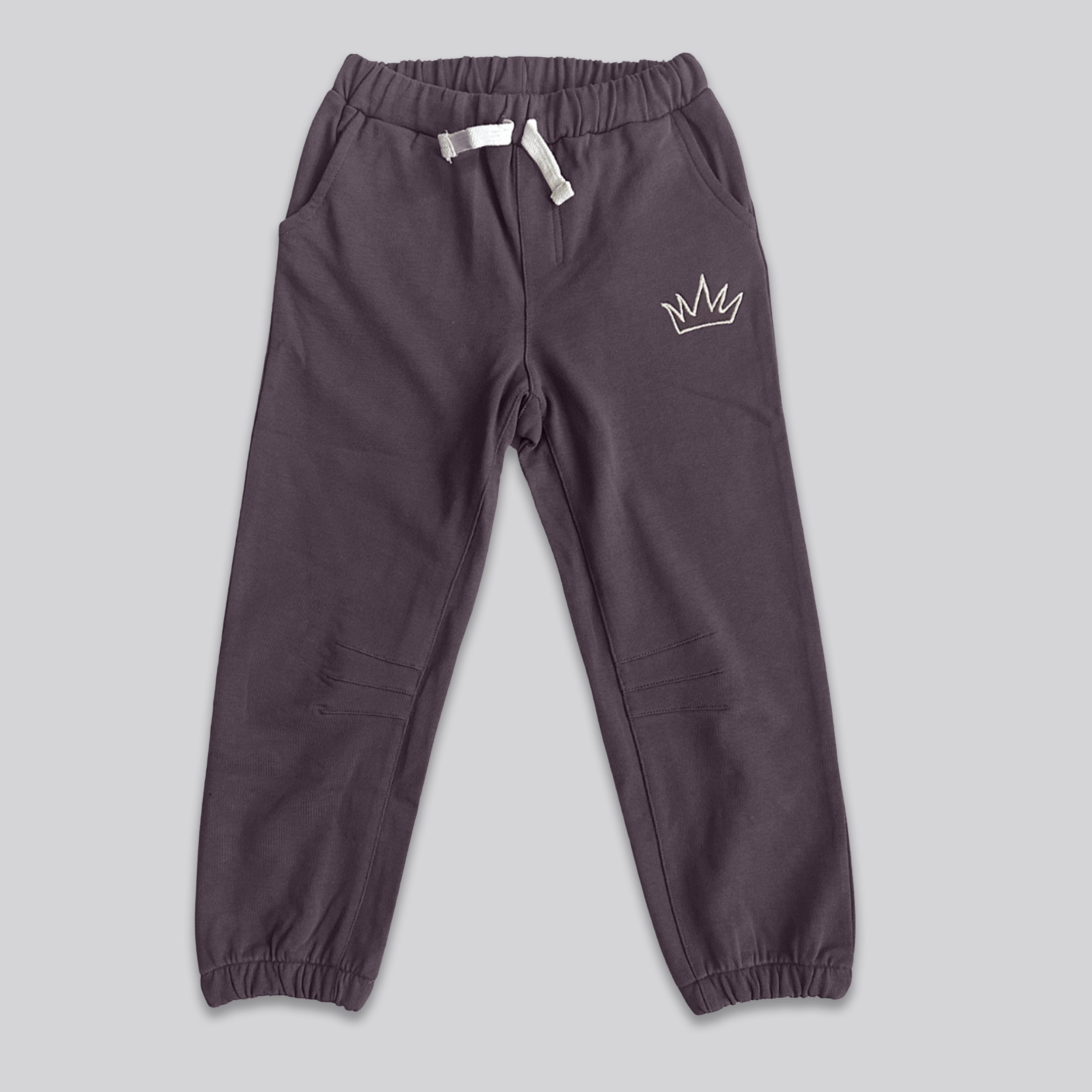 KIDS HOPEY DARTED SWEATPANTS MAUVE