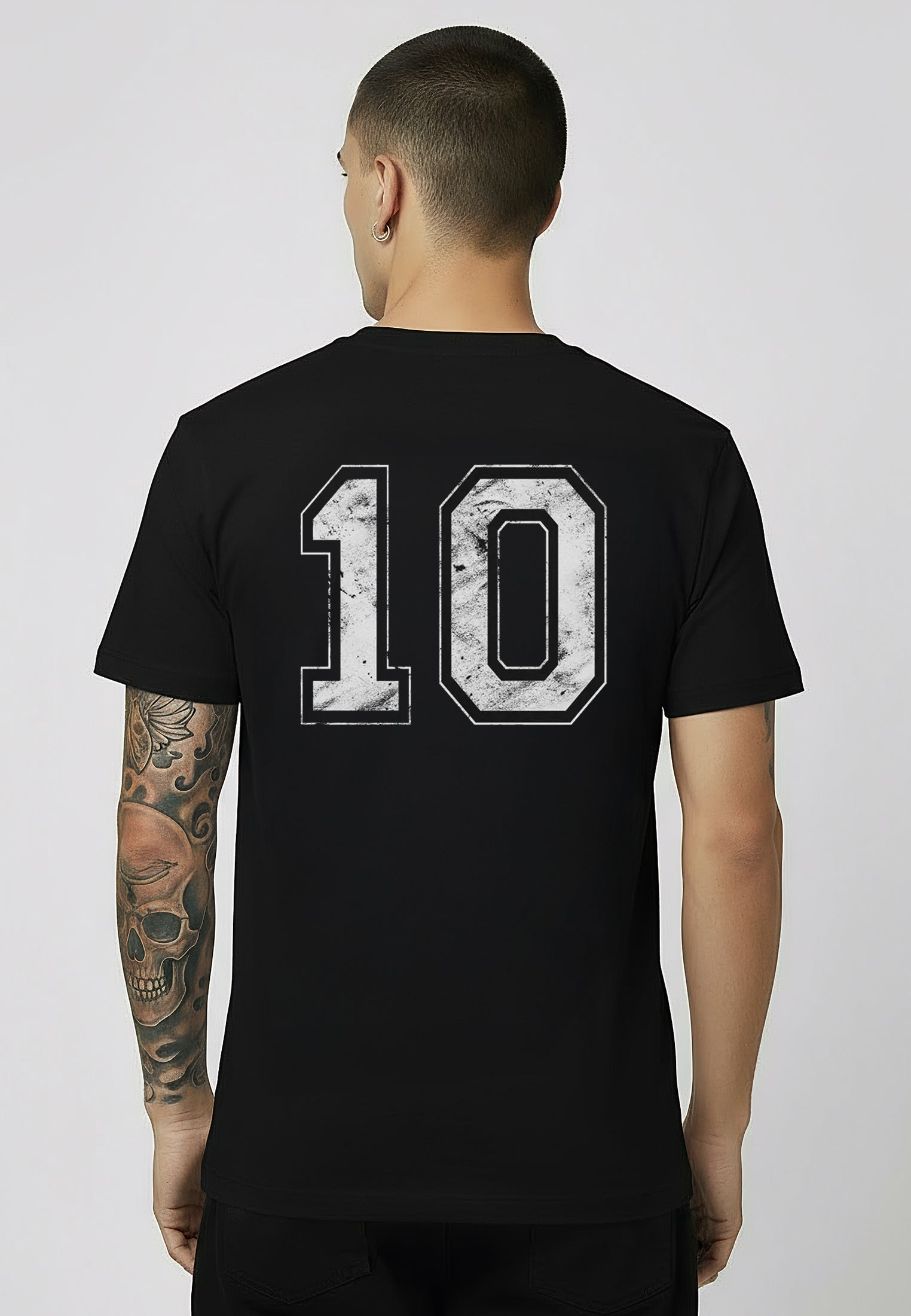 MY NUMBER 10 T-SHIRT JET BLACK