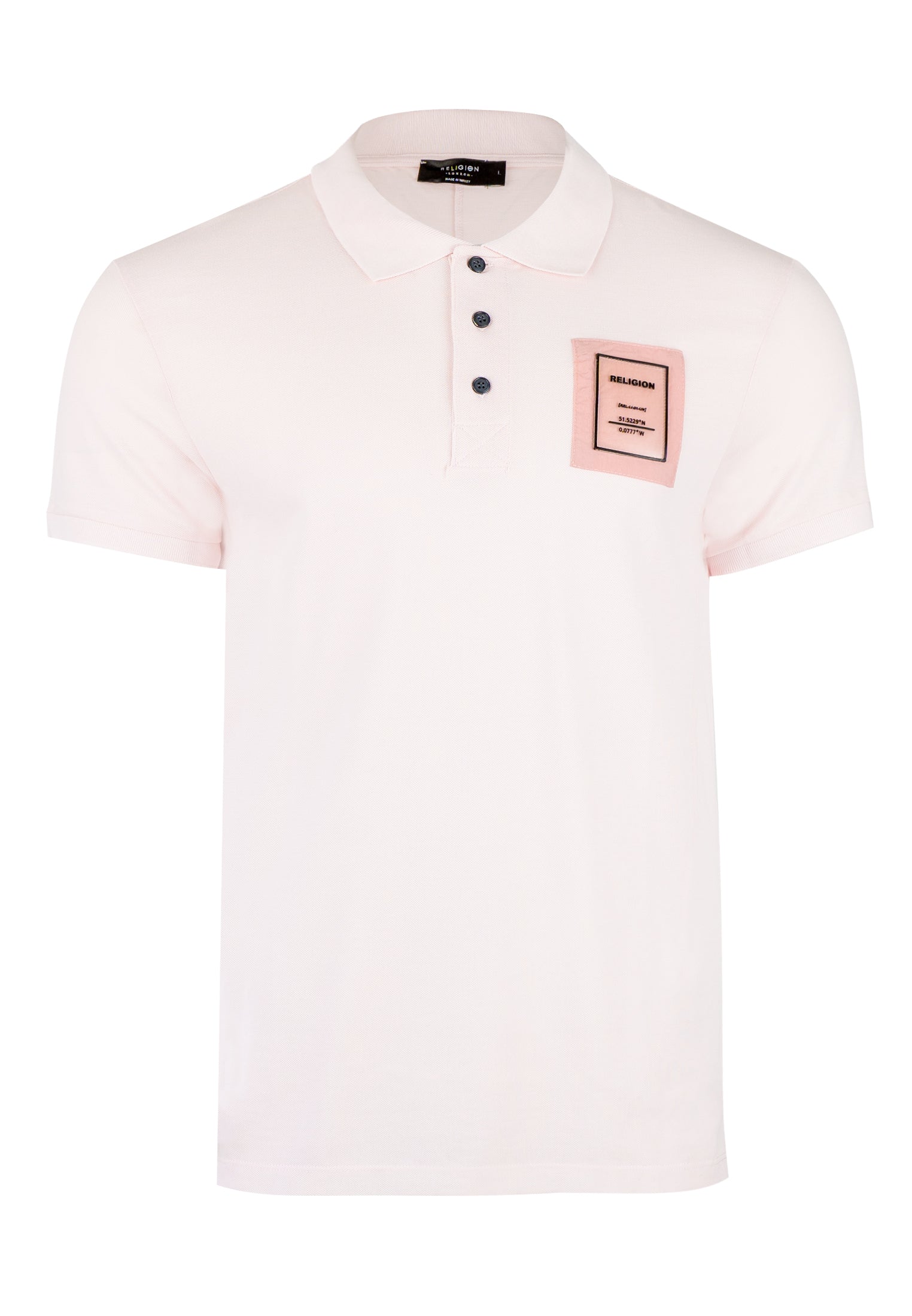ACE POLO PALE PINK