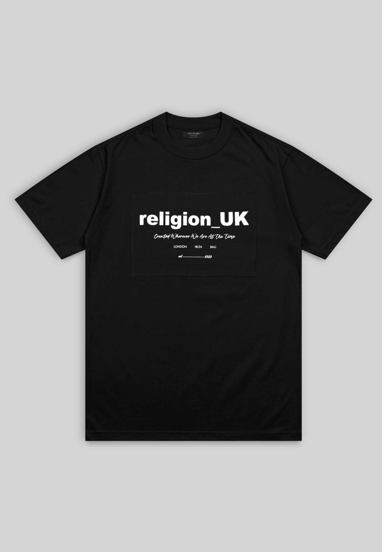 RELIGION UK T-SHIRT BLACK