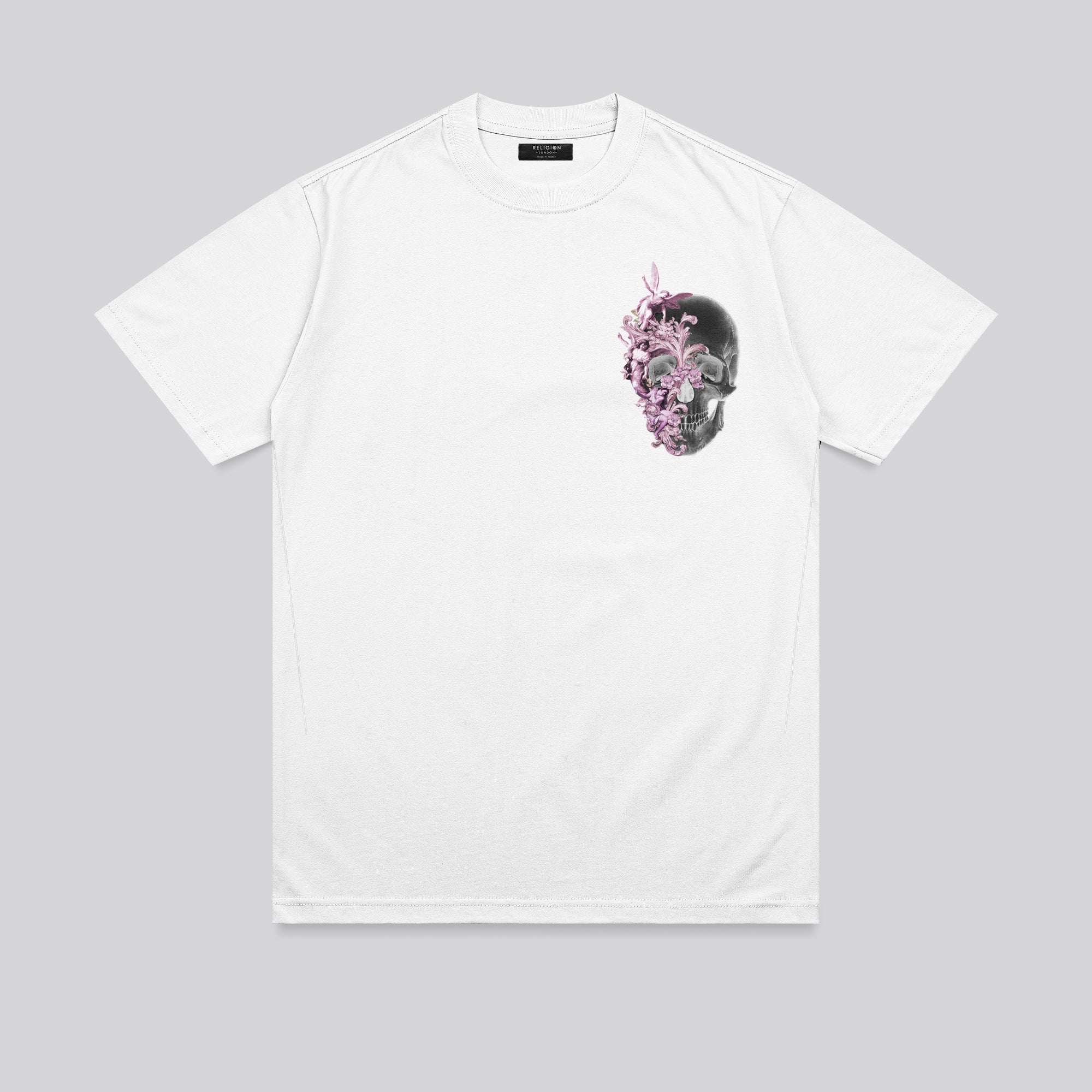 CHERUBS SKULL T-SHIRT WHITE