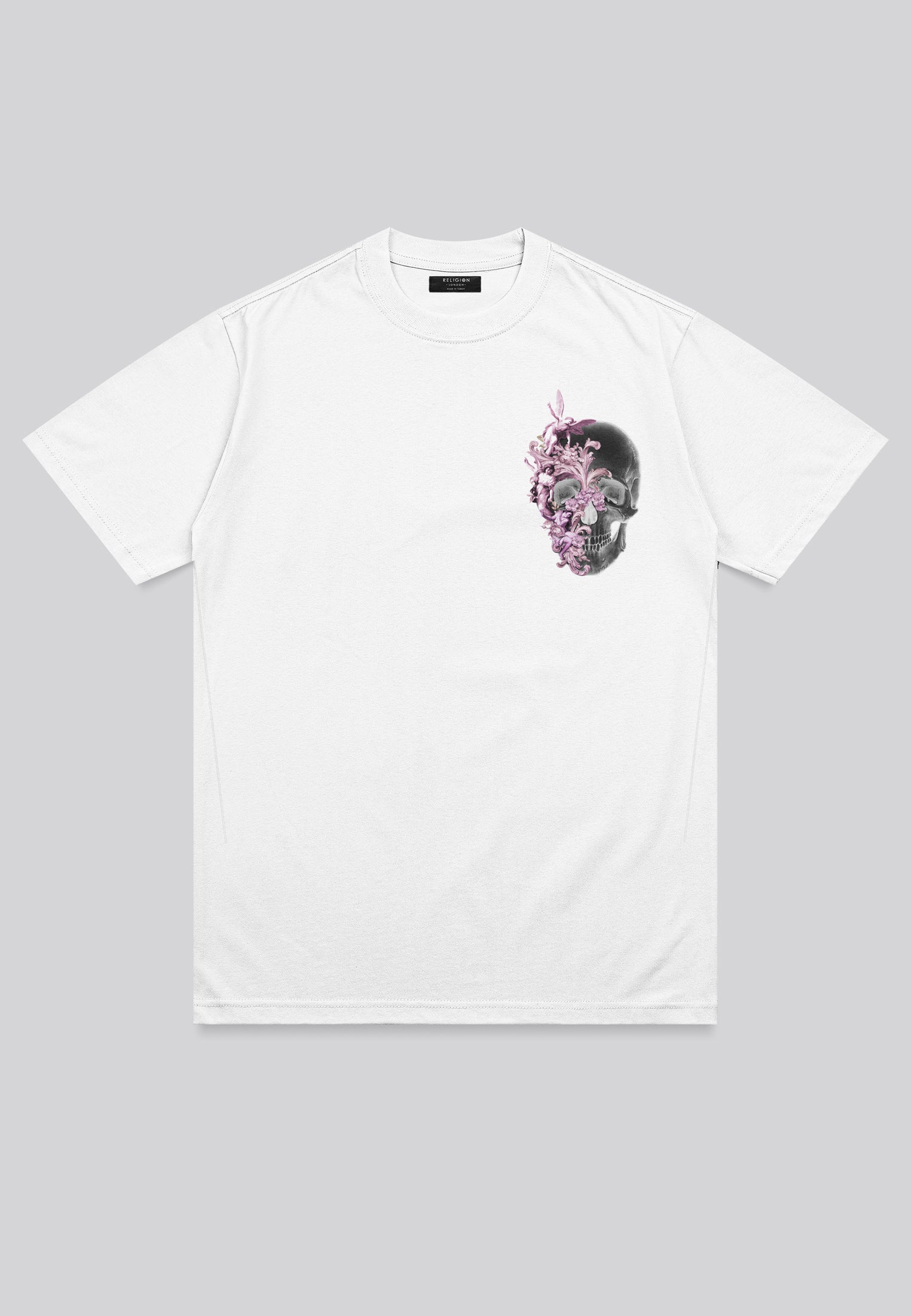 CHERUBS SKULL T-SHIRT WHITE