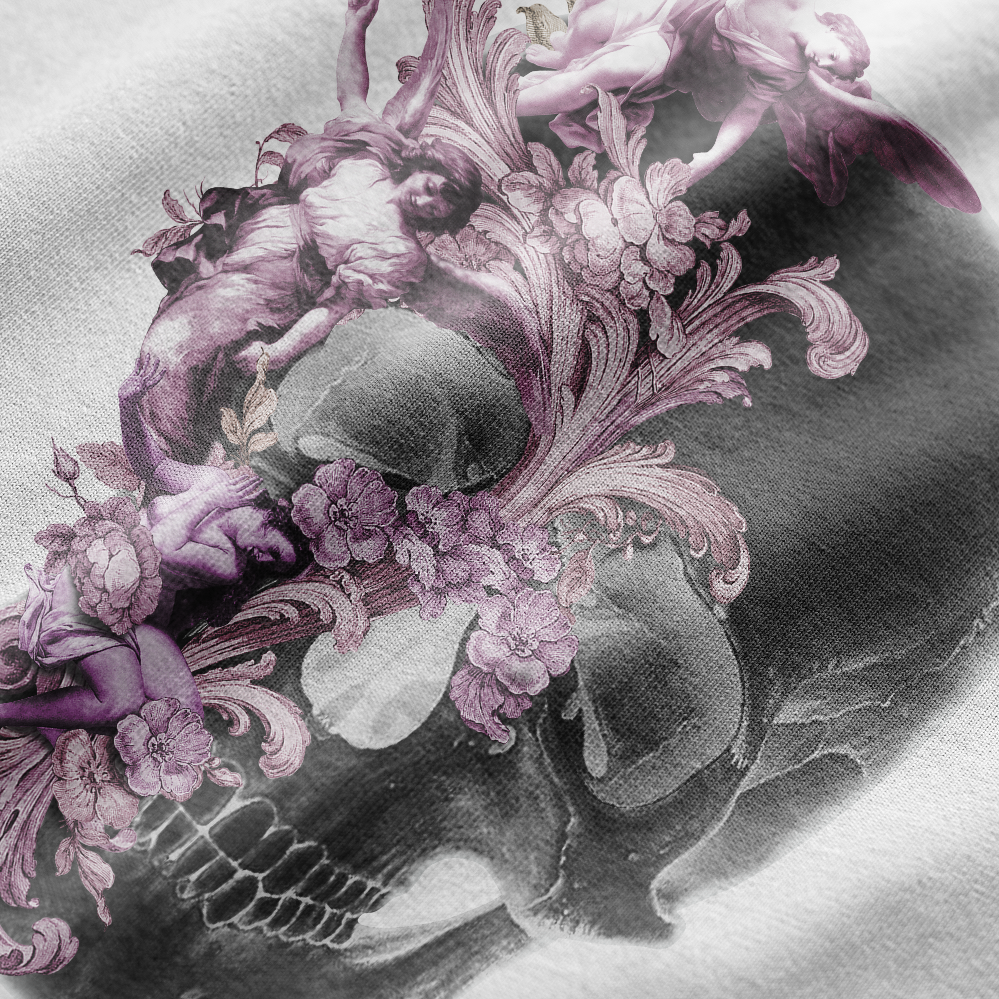 CHERUBS SKULL T-SHIRT WHITE