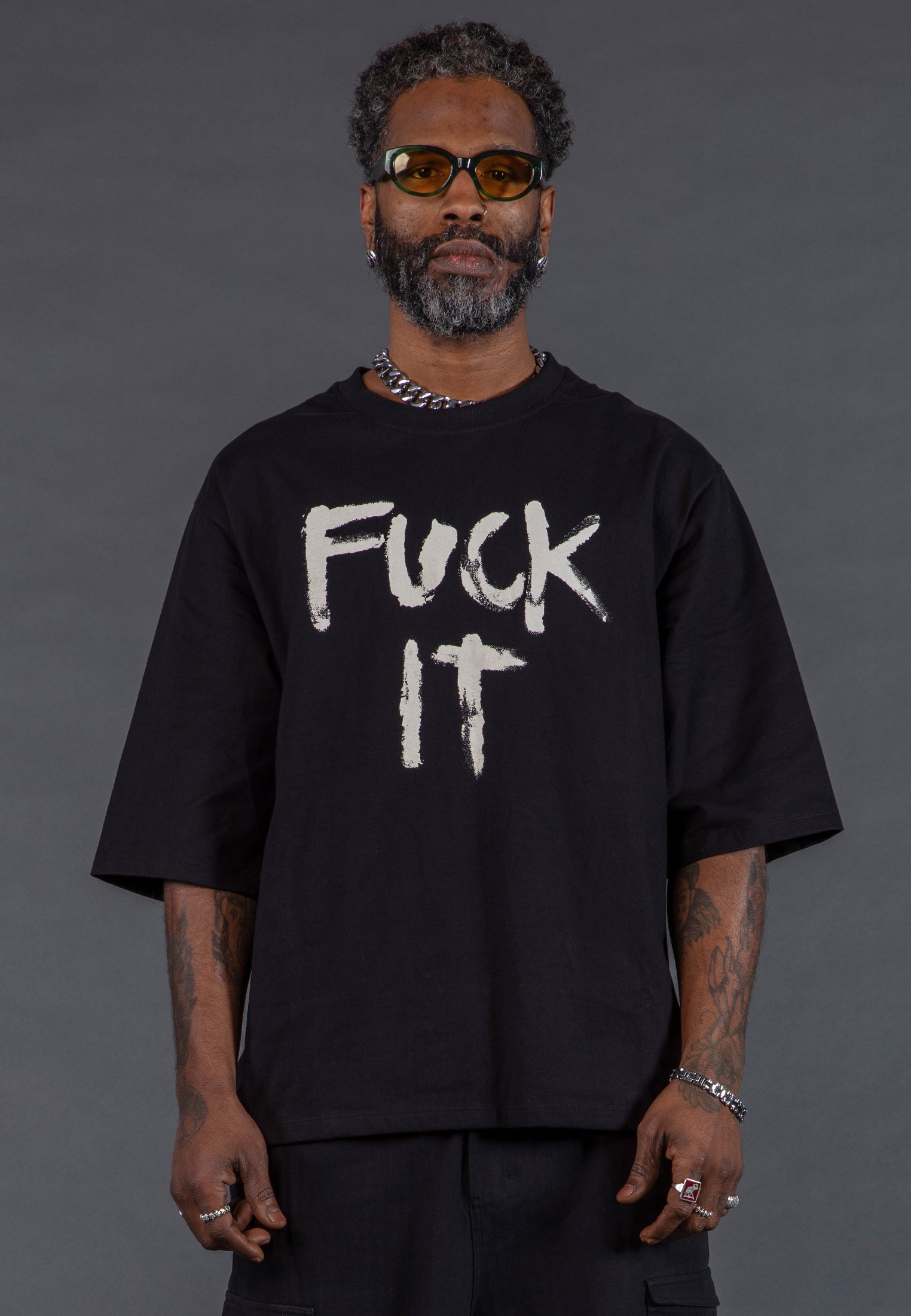 FUCK IT T-SHIRT BLACK