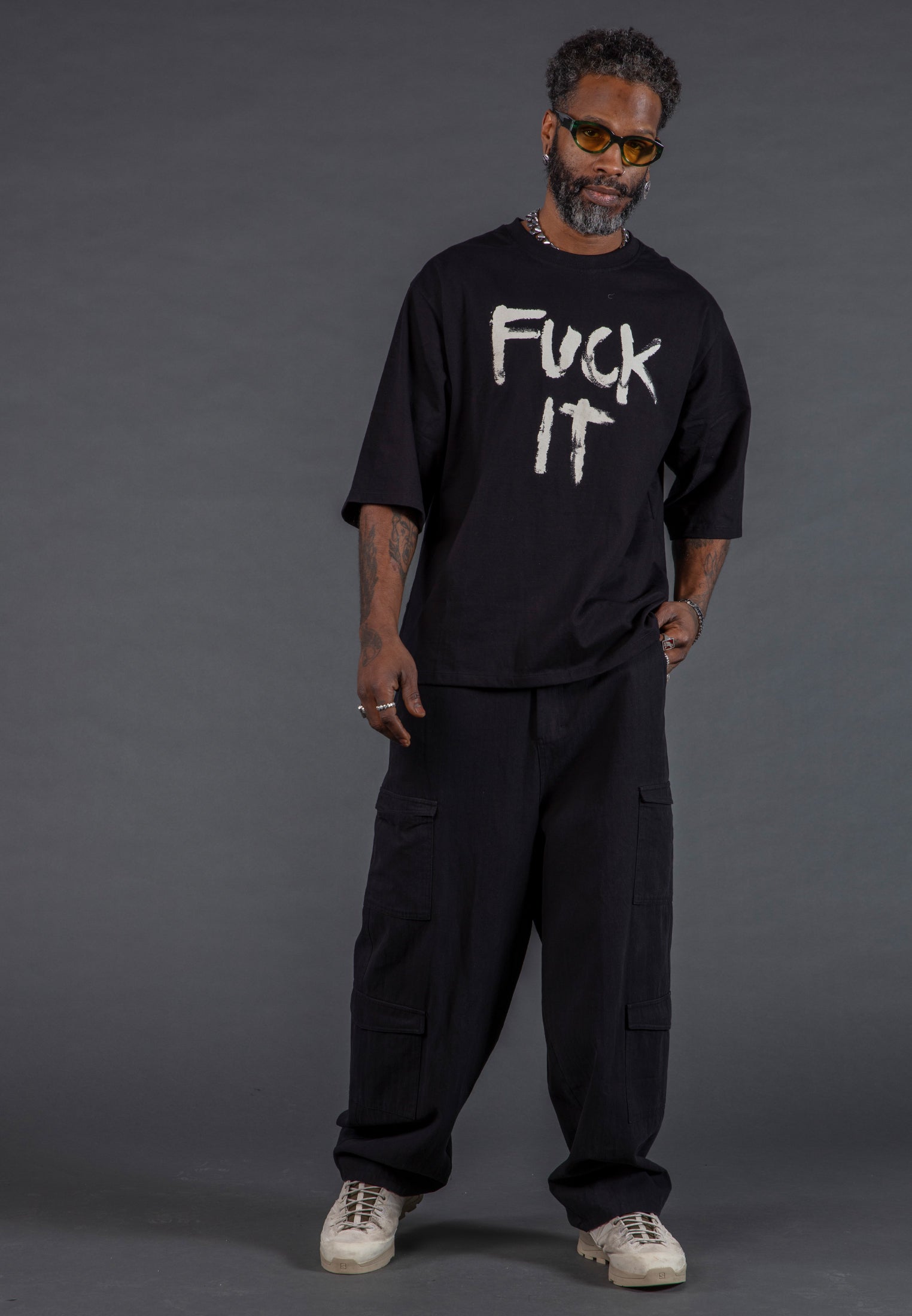 FUCK IT T-SHIRT BLACK