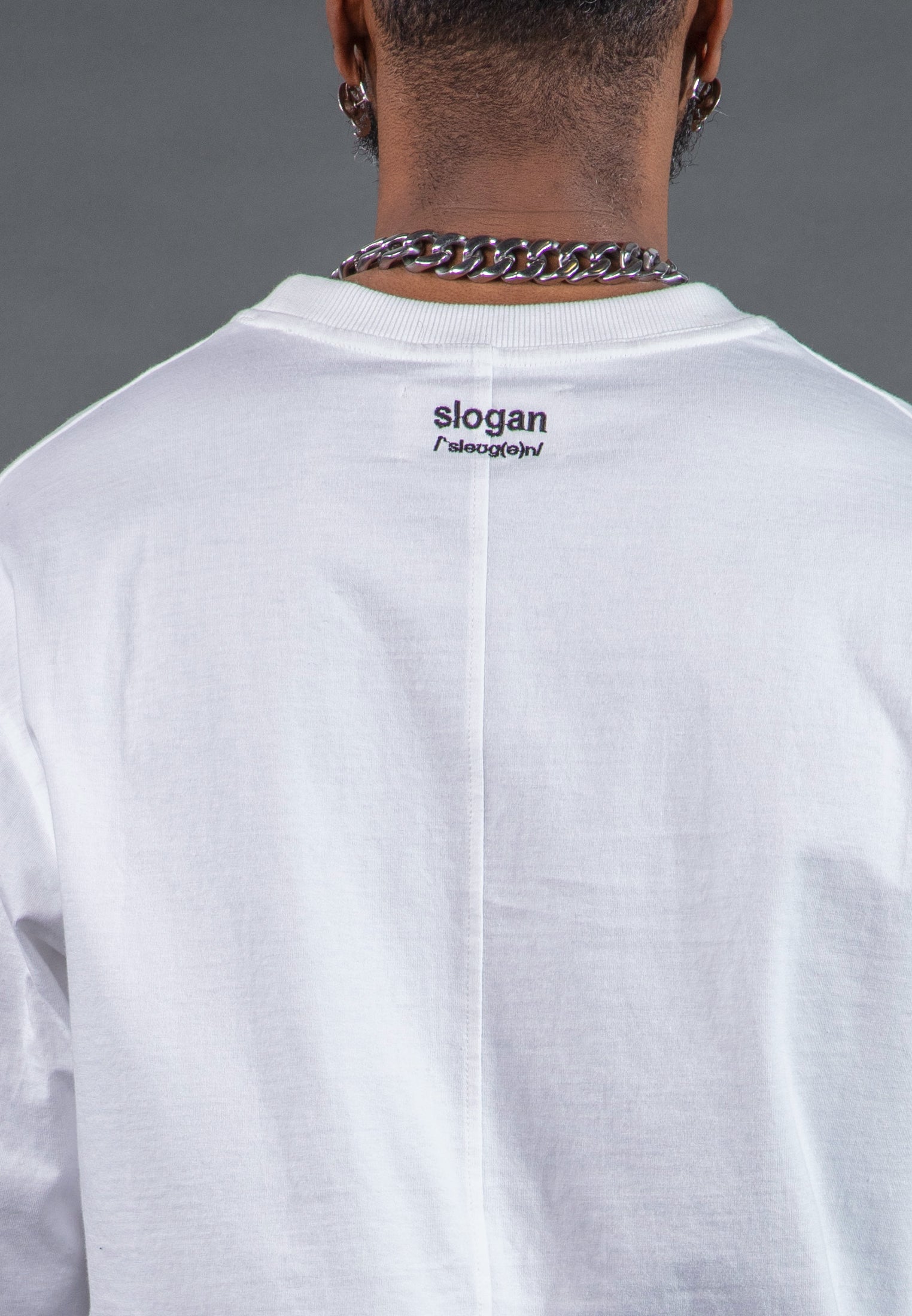 HOLY SHIT OVERSIZED T-SHIRT WHITE