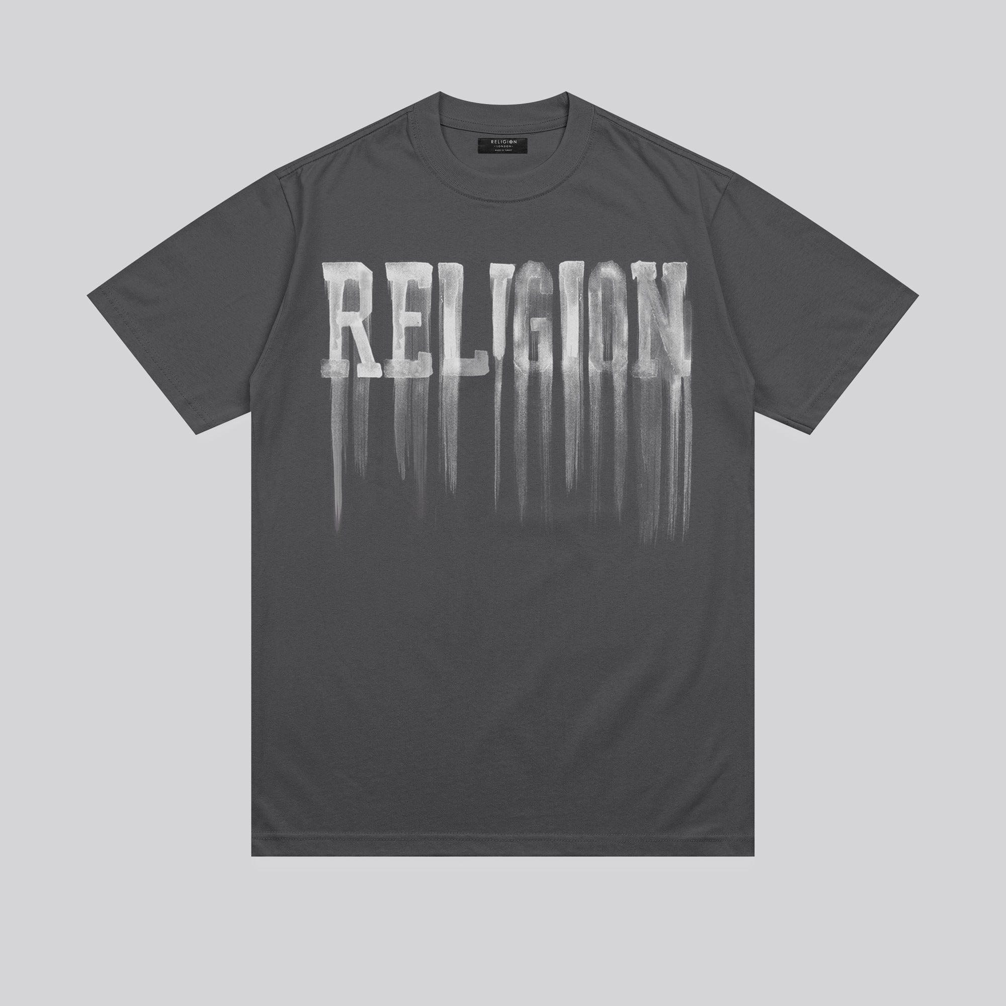 RELIGION BLEEDING T-SHIRT WASHED BLACK