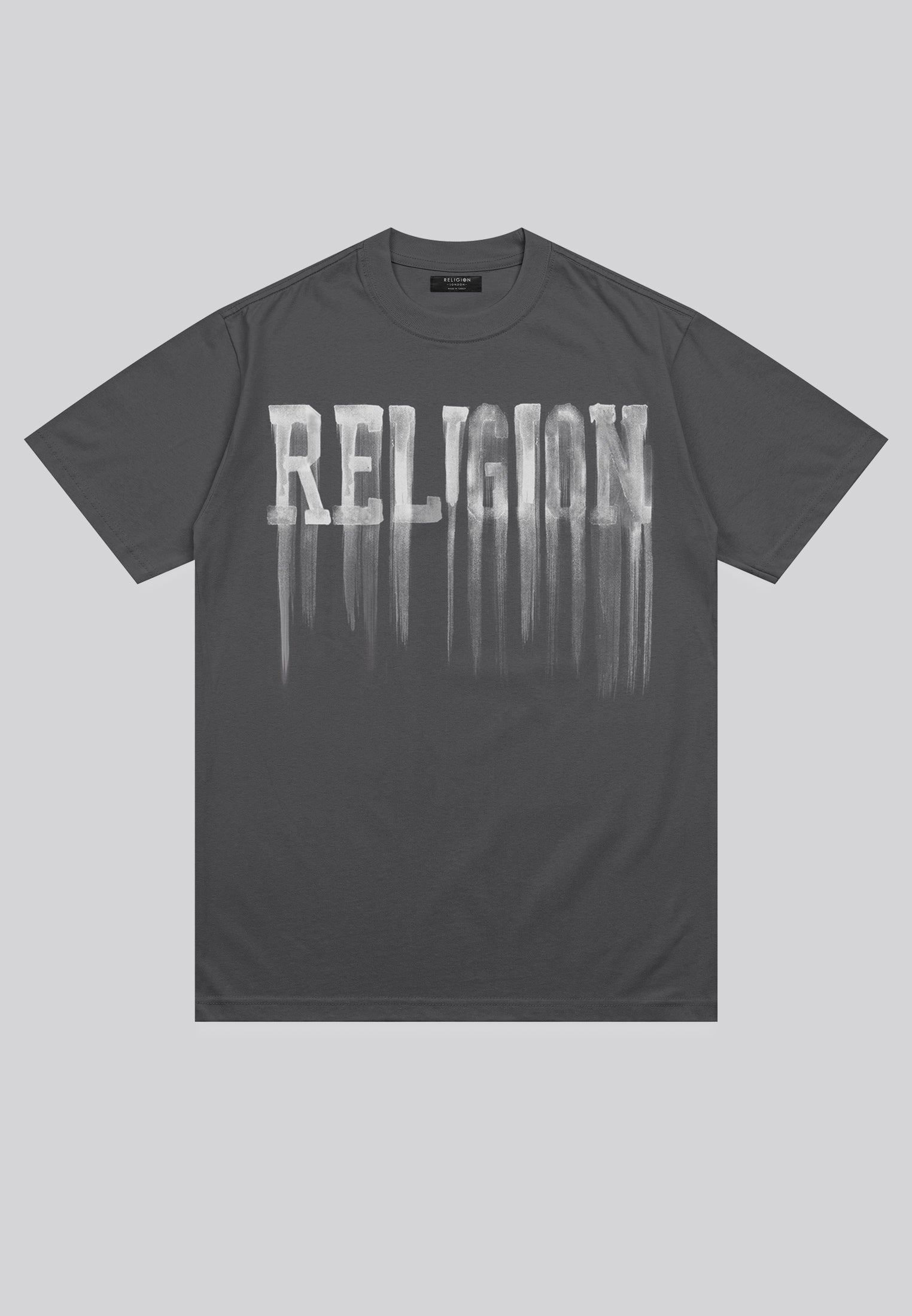 RELIGION BLEEDING T-SHIRT WASHED BLACK