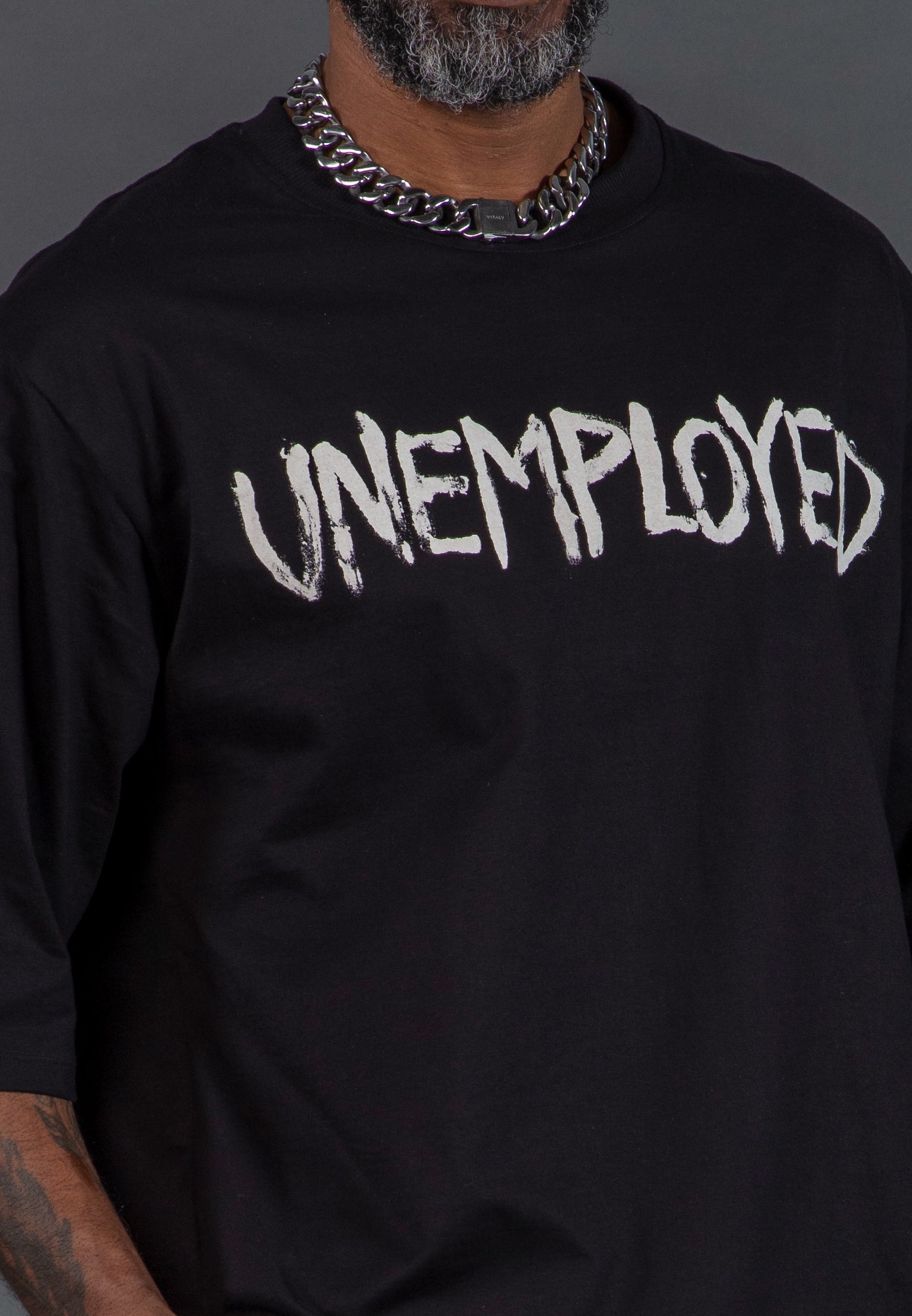 UNEMPLOYED OVERSIZED T-SHIRT BLACK