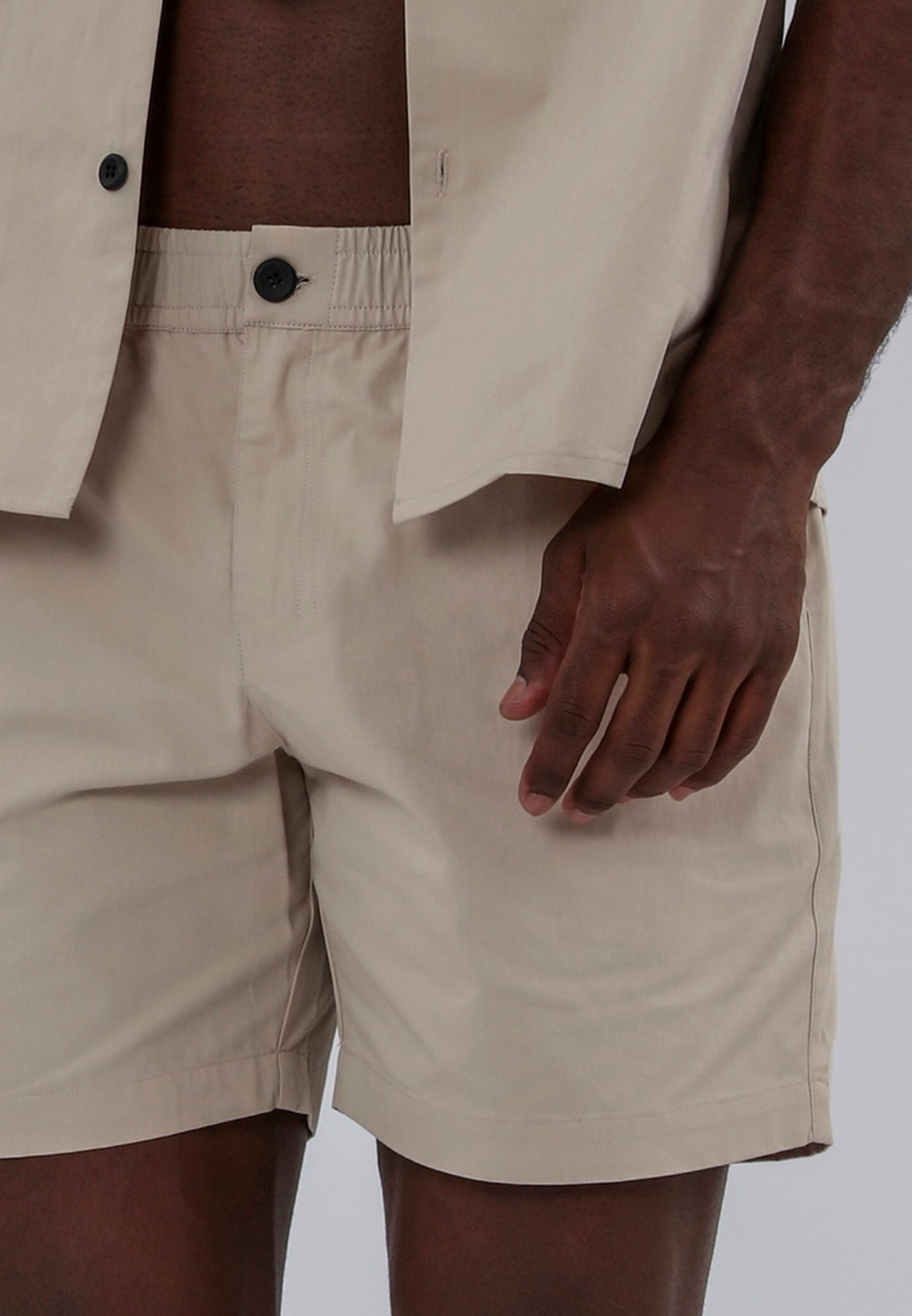 ELASTICATED SHORTS DUNE