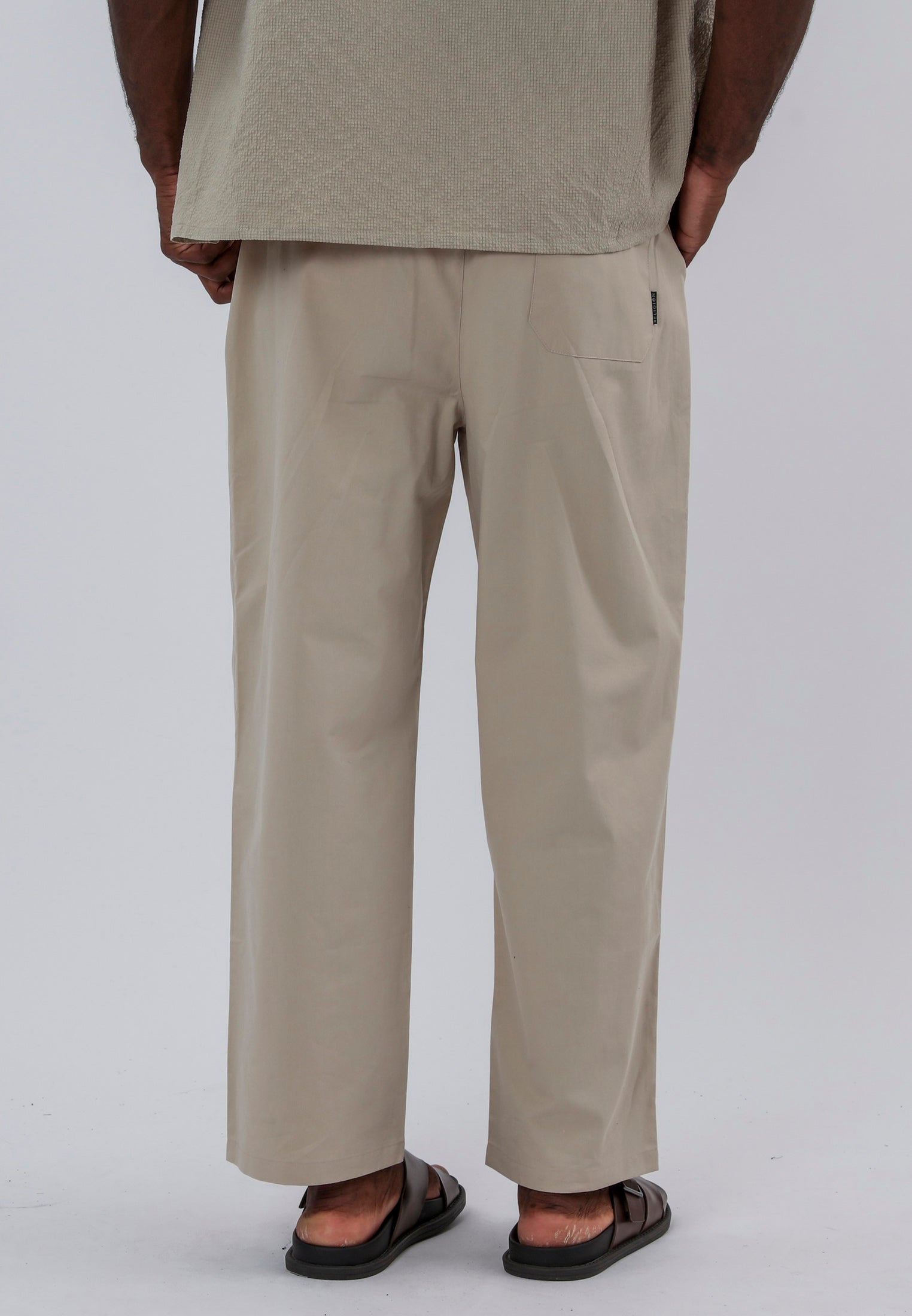 PLEATED JOGGER DUNE