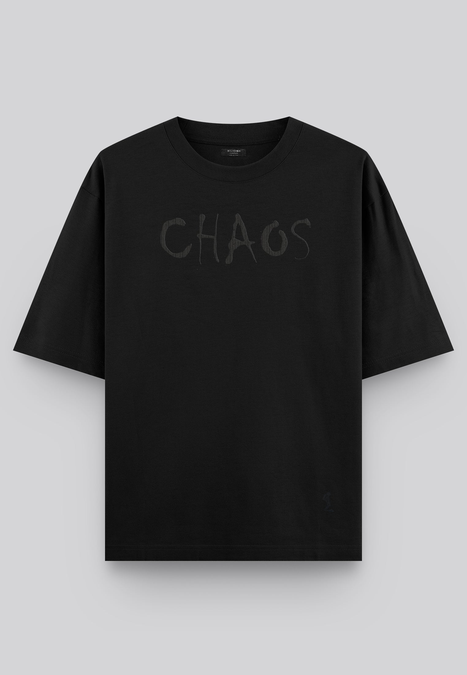 CHAOS T-SHIRT BLACK