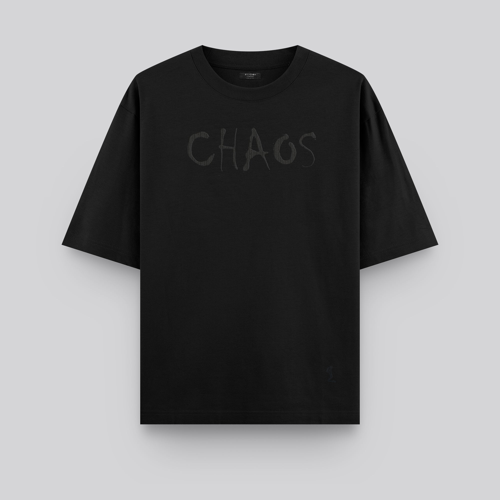 CHAOS T-SHIRT BLACK