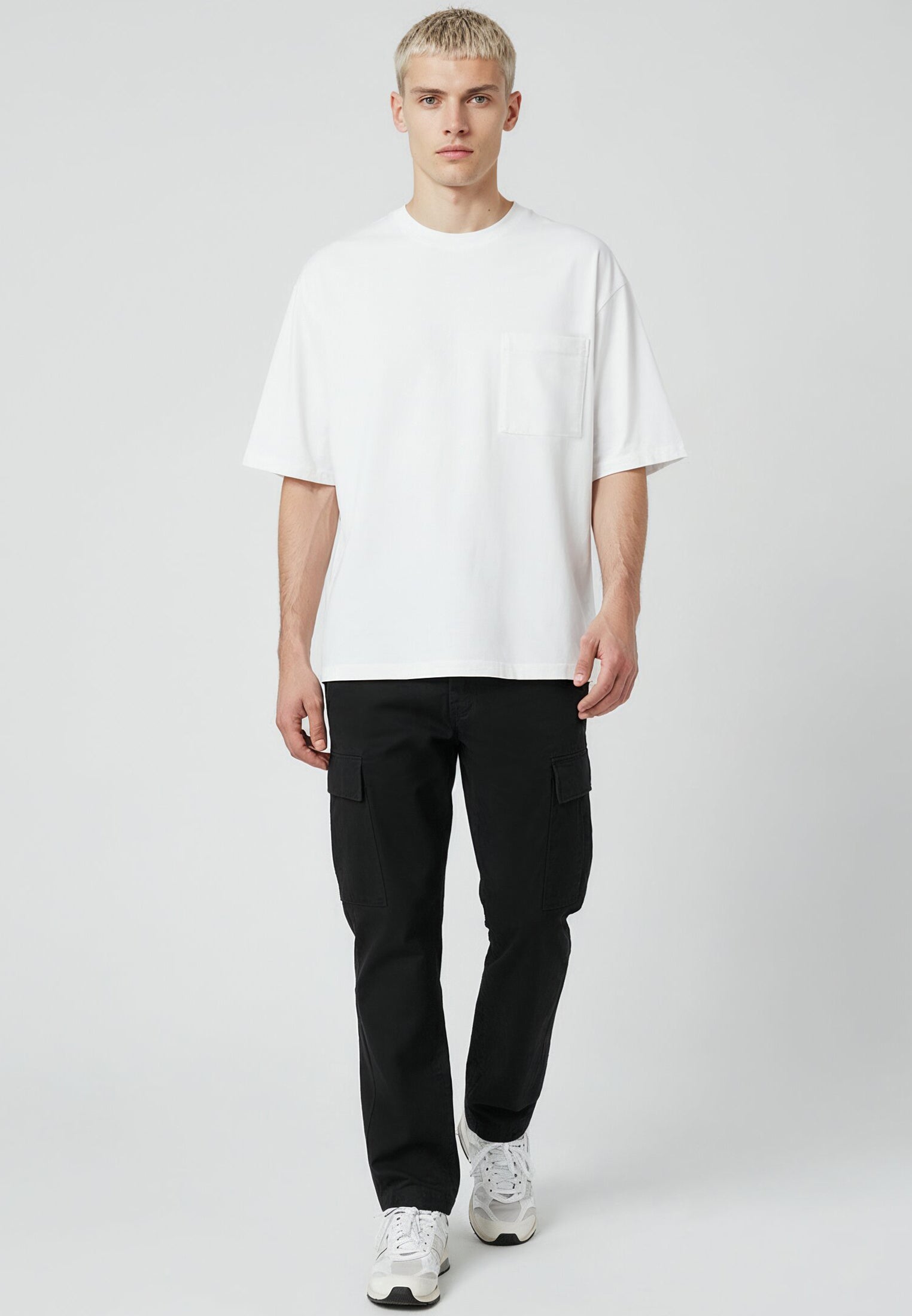 CROP BOX T-SHIRT WHITE