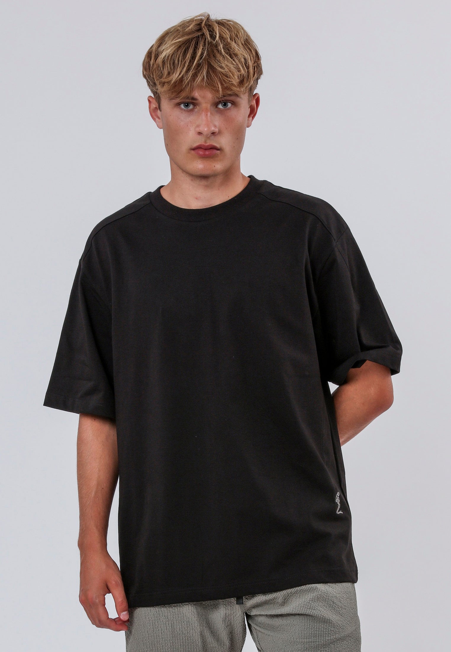 WEBBING T-SHIRT BLACK