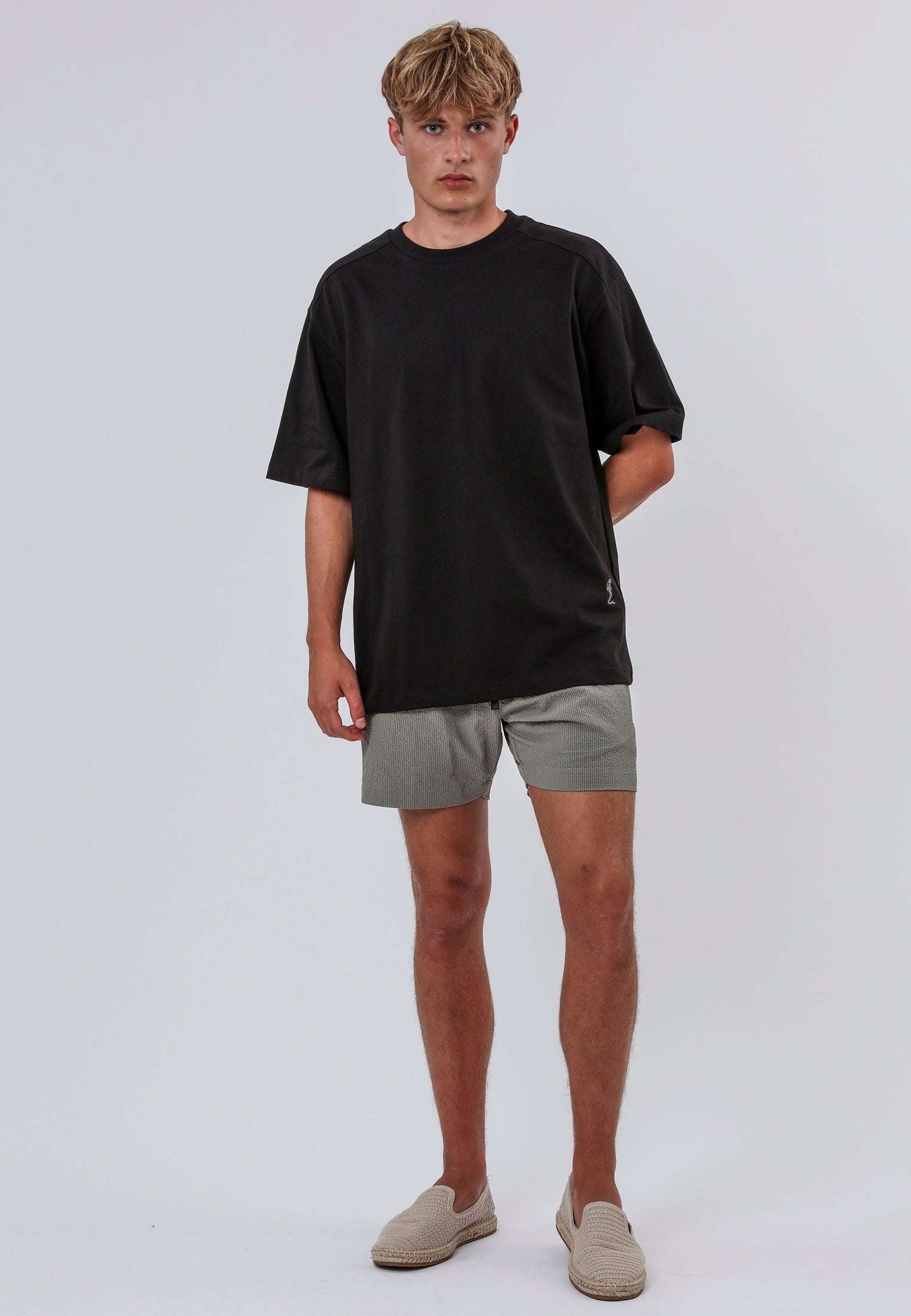 WEBBING T-SHIRT BLACK