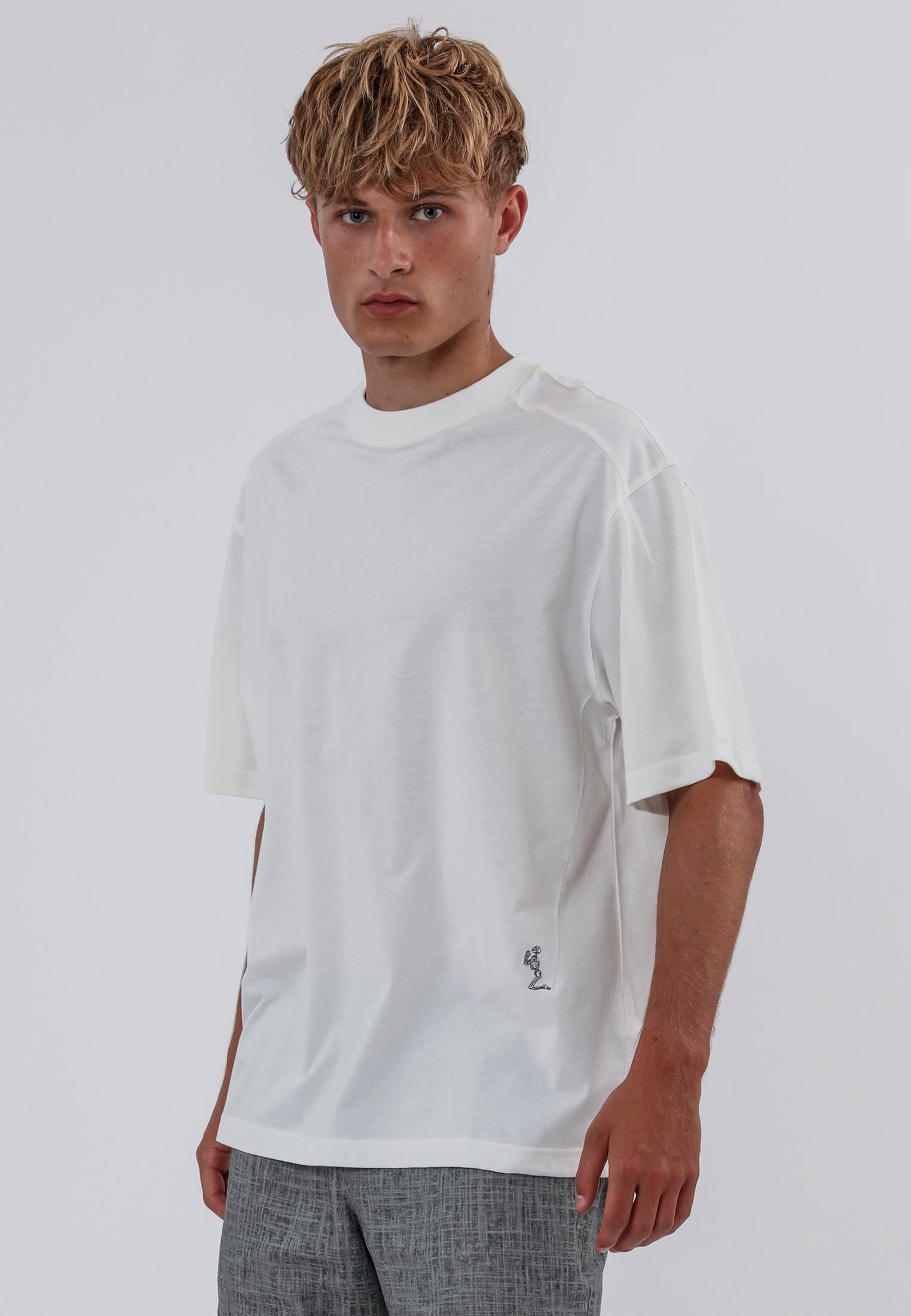 WEBBING T-SHIRT OFF WHITE