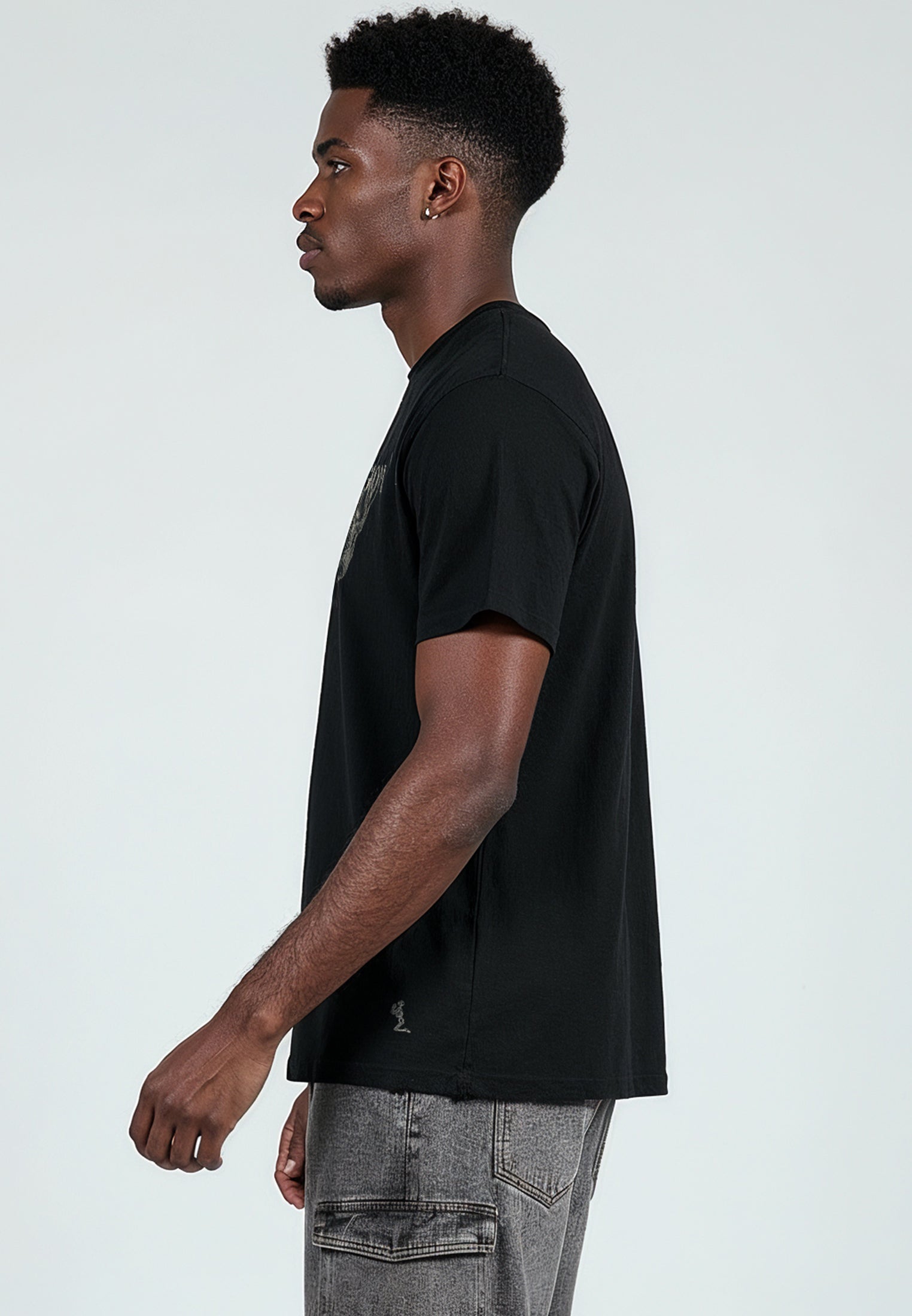 DRIPPING SKULL T-SHIRT BLACK