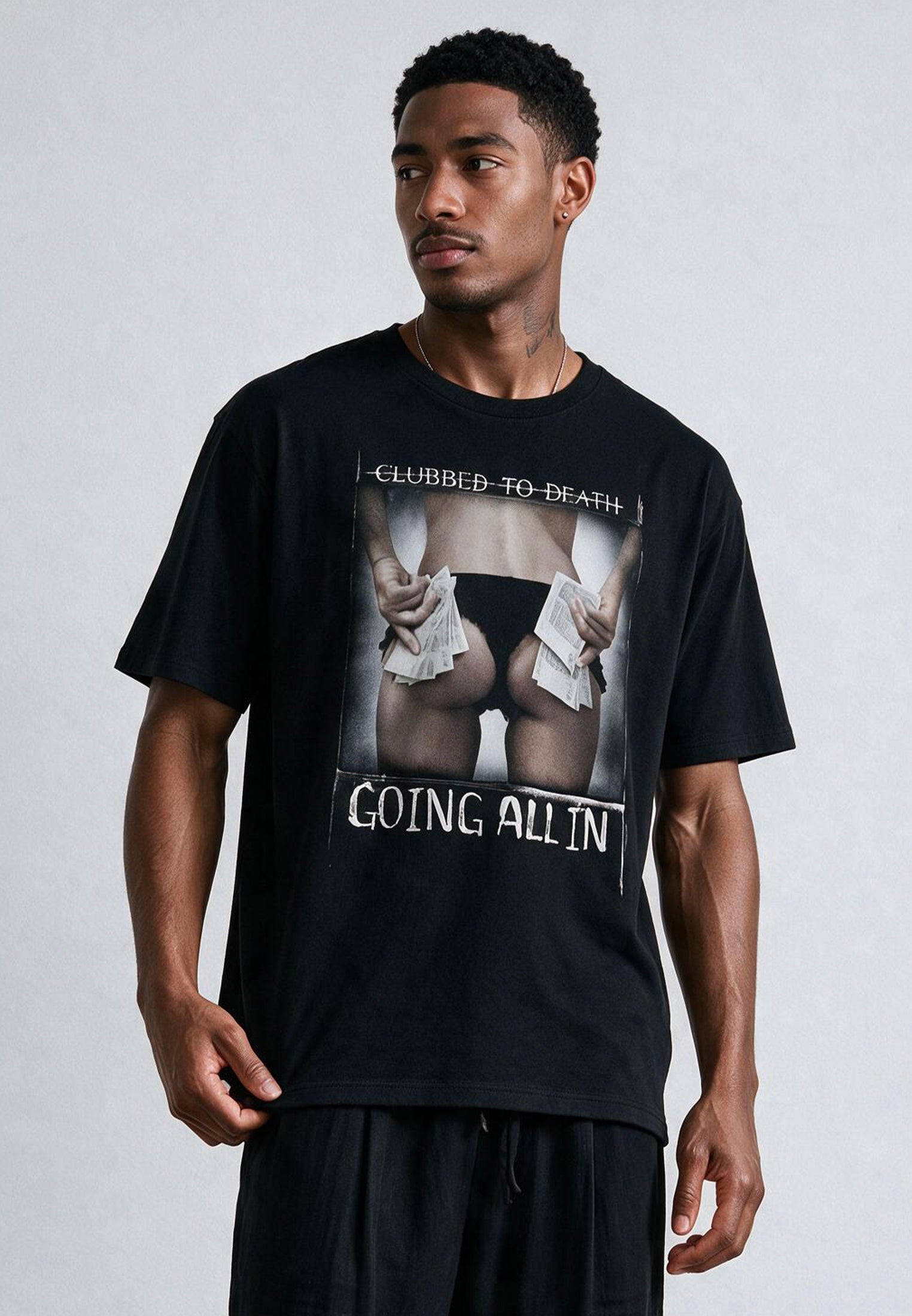GOING ALL IN T-SHIRT BLACK