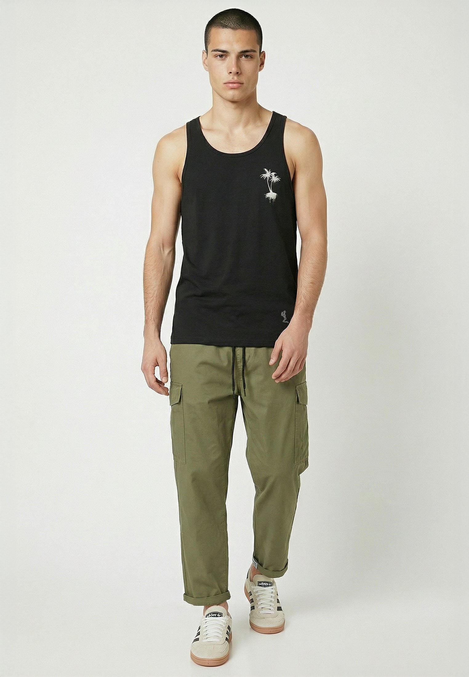 GOOD VIBES VEST BLACK